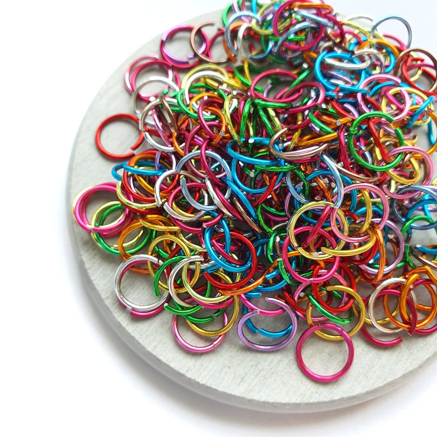 300 pcs Colorful Jumping rings Earrings connectors Jewelry components