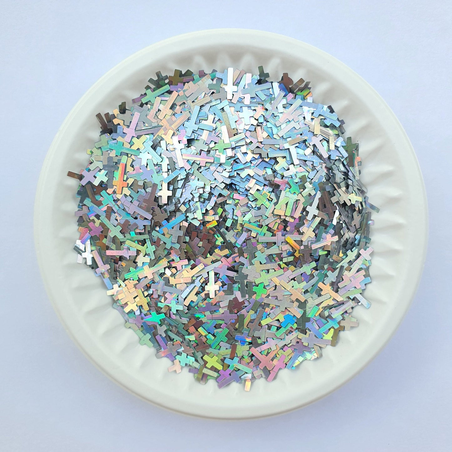 Chunky glitter "Holographic cross" for Resin Epoxy crafts, for nail design