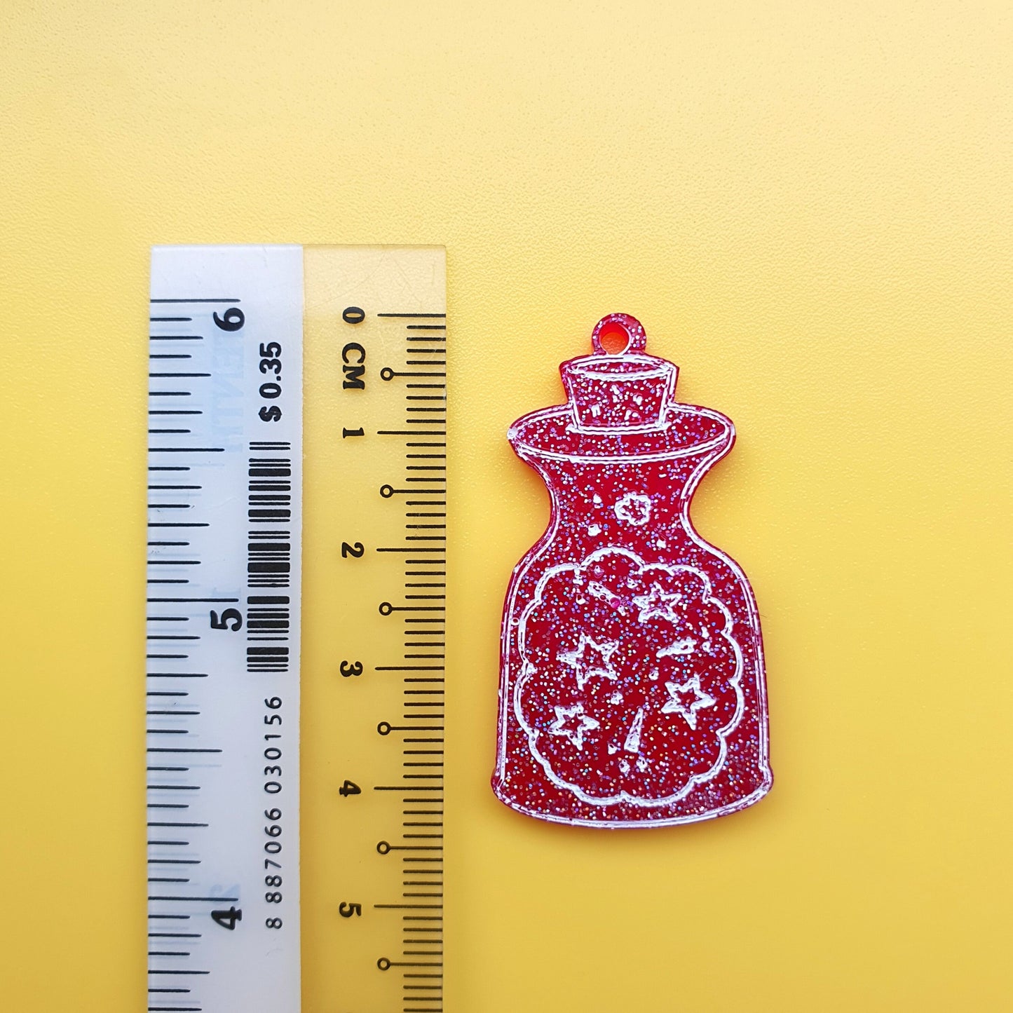 Silicone earrings mold "Magic vessel" mould for resin and epoxy