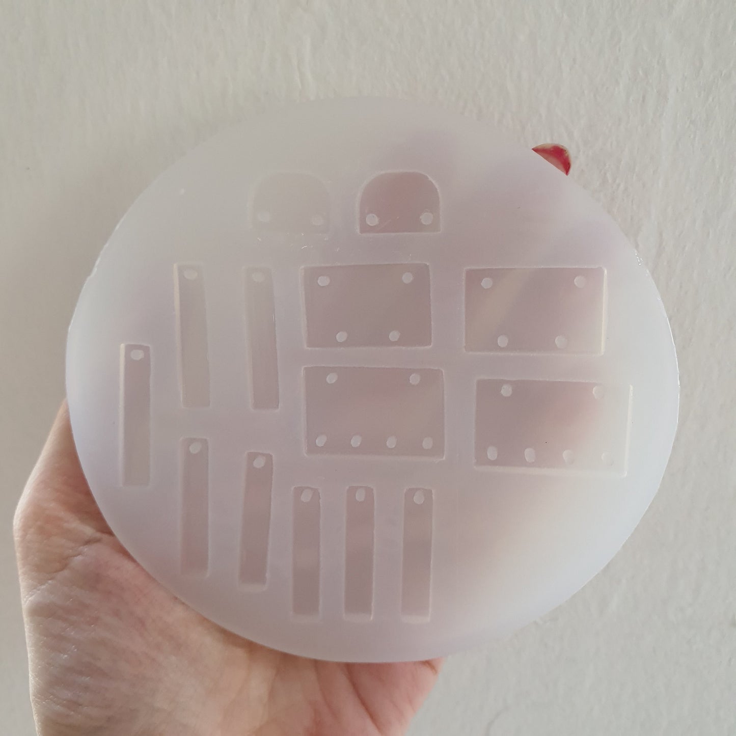 Silicone earrings mold mould for resin and epoxy