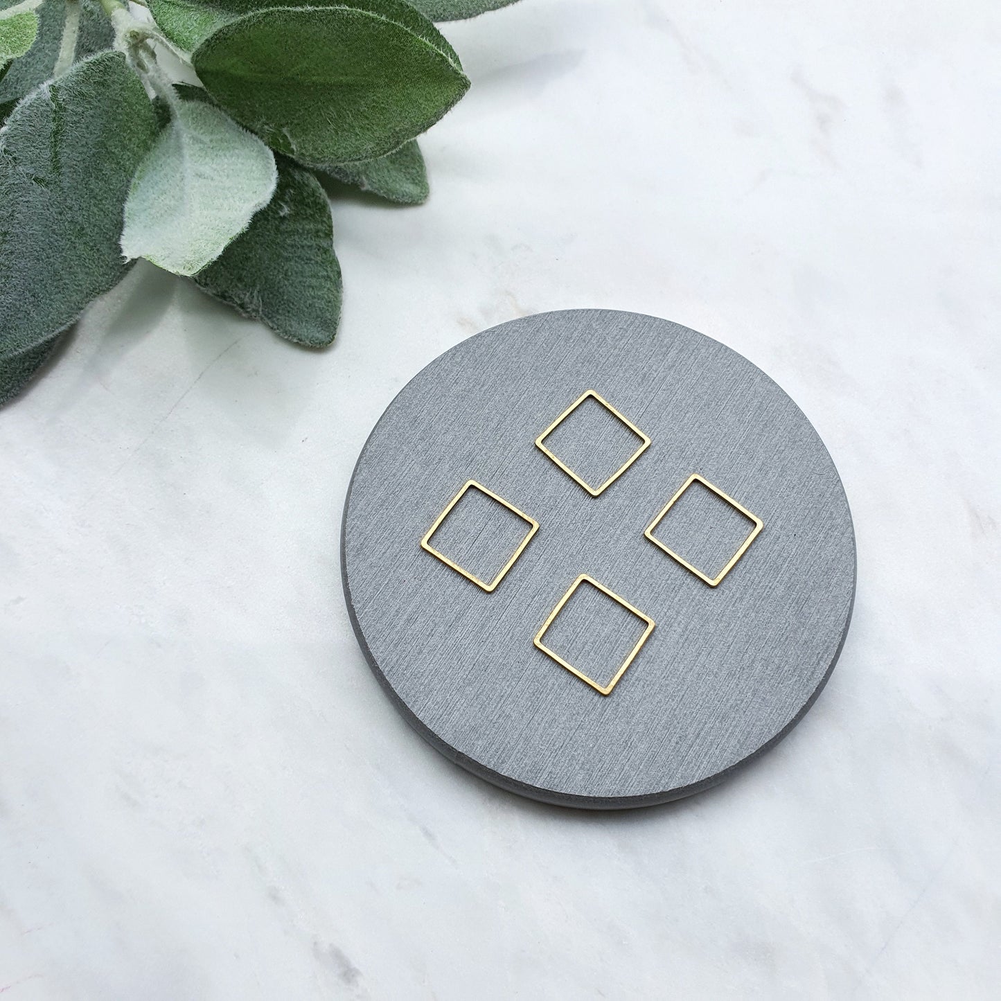 Earrings components Earrings findings DIY jewelry Raw brass connectors Geometry shape charms