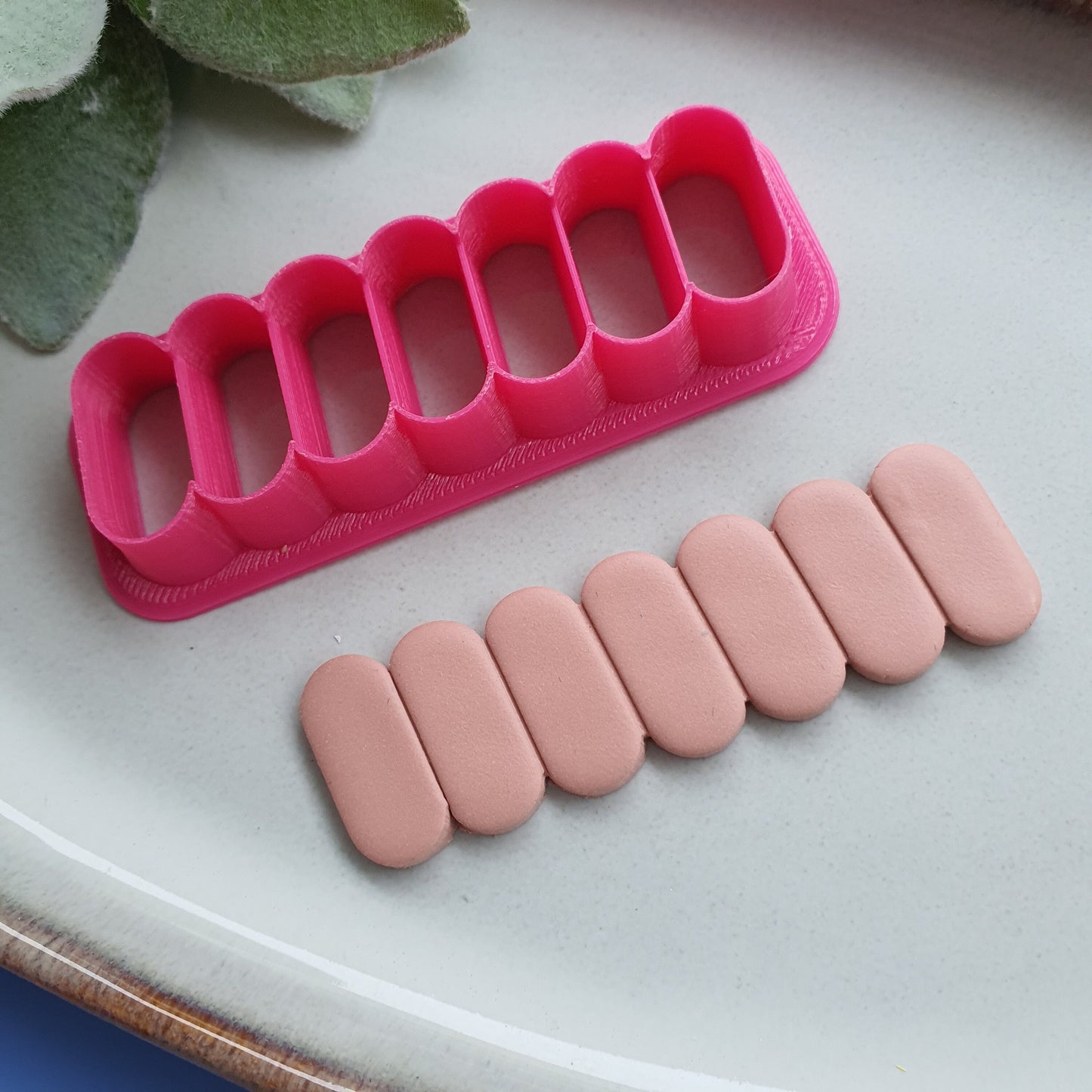 Polymer clay 3D cutters Hair clip Jewelry mold
