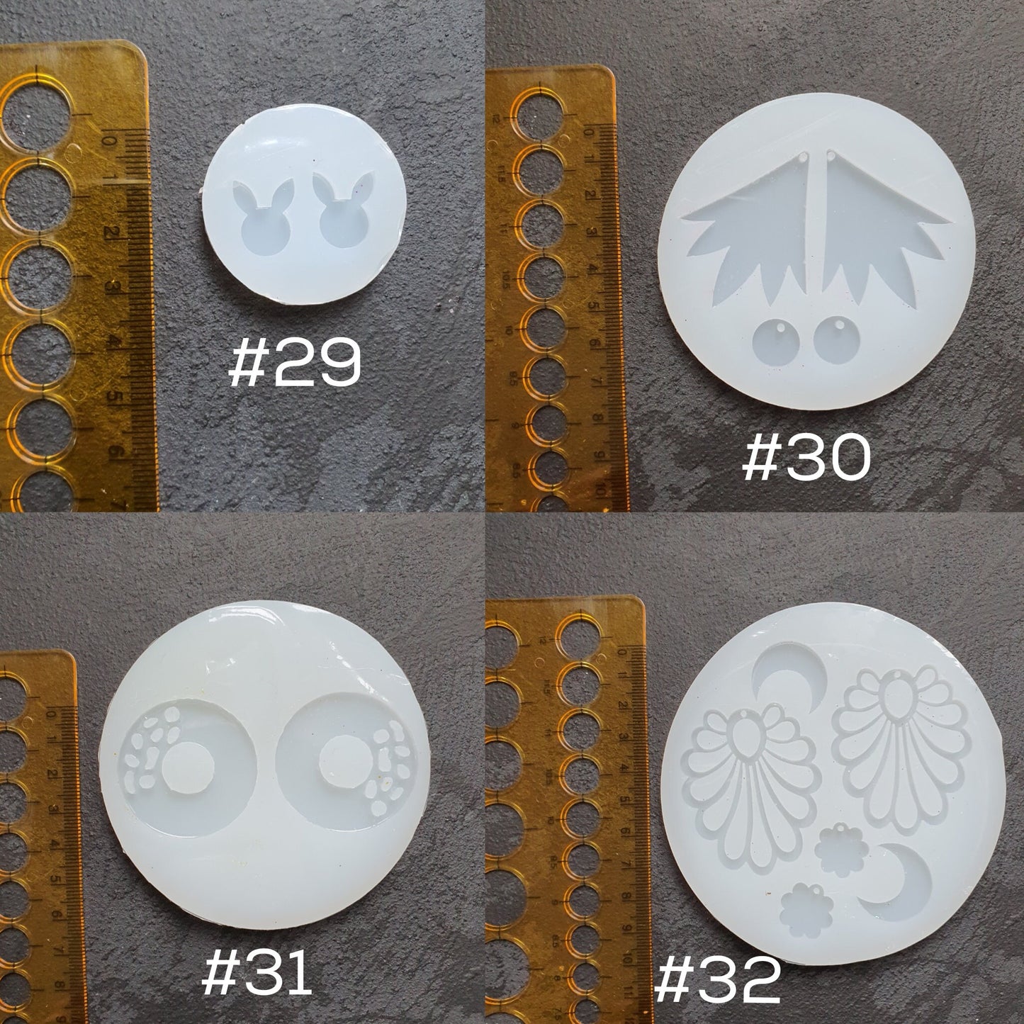 BIG SALE MOLDS Silicone earrings mold Jewelry Resin mould for resin and epoxy
