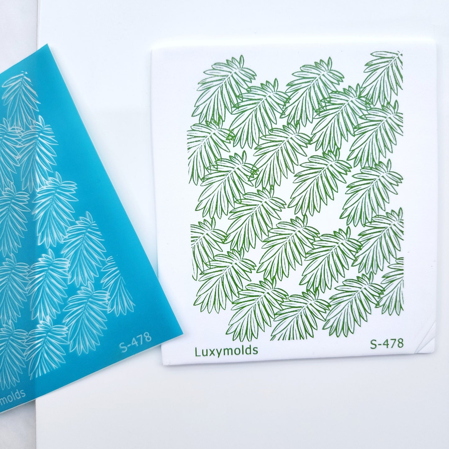Silk screen stencil for polymer clay "Luxymolds" "Christmas" S-478