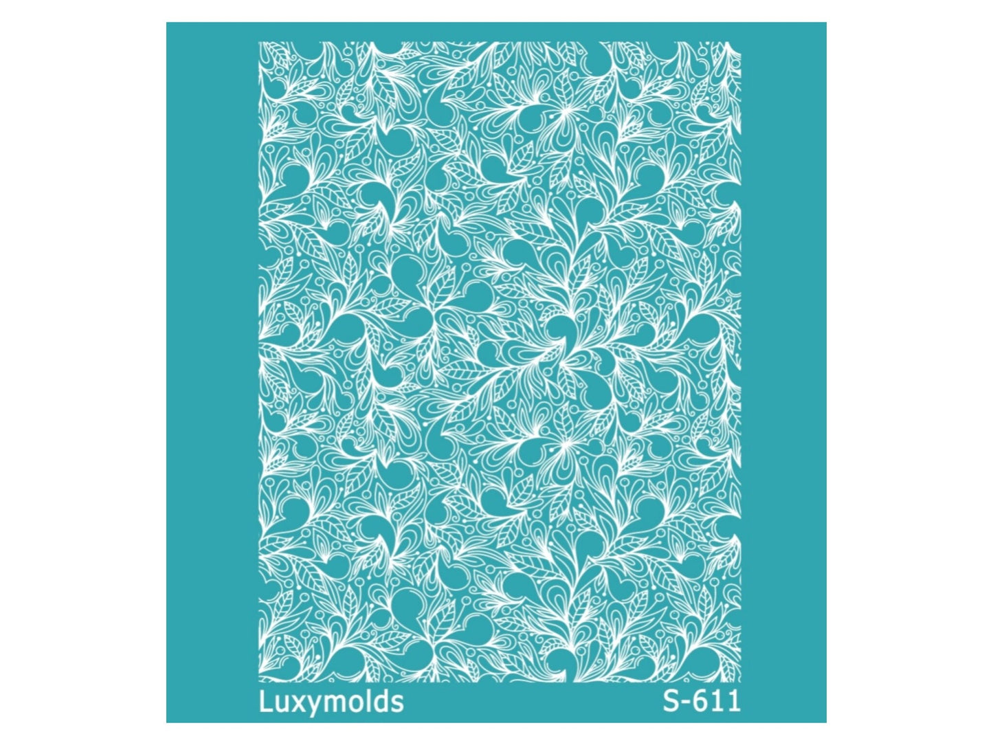 Silk screen stencil for polymer clay "Luxymolds" S-611