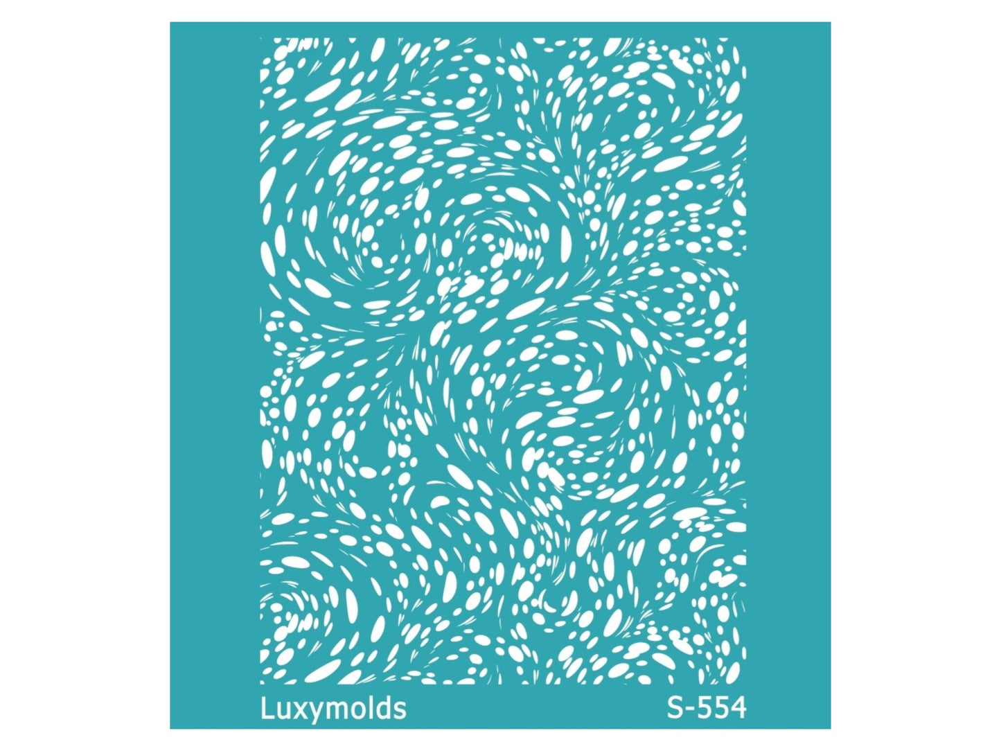 Silk screen stencil for polymer clay "Luxymolds" S-554