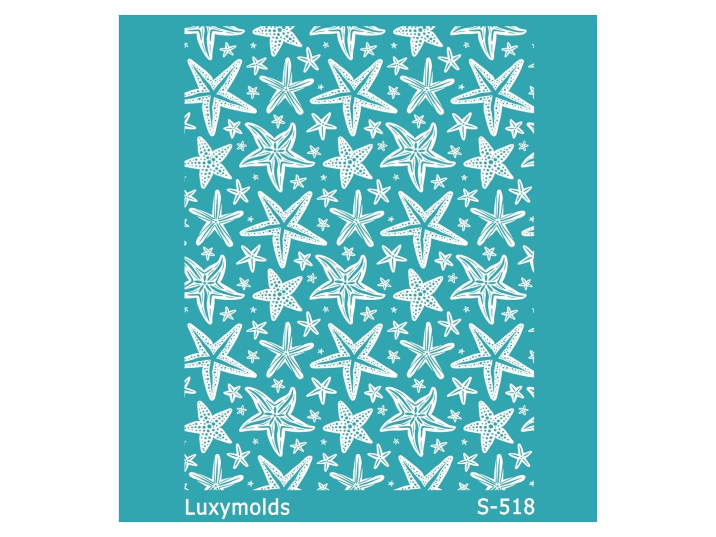 Silk screen stencil for polymer clay "Luxymolds" S-518