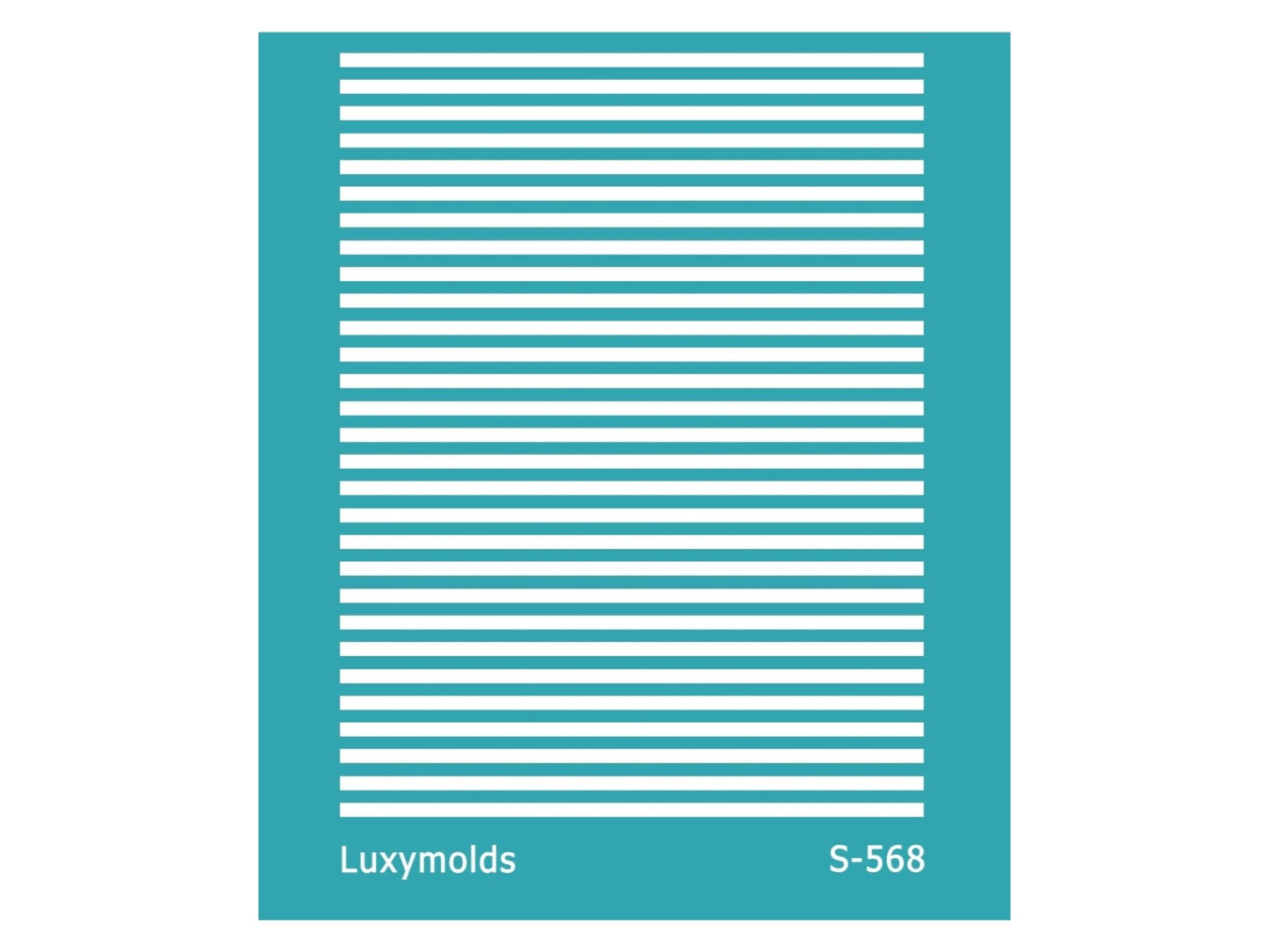 Silk screen stencil for polymer clay "Luxymolds" S-568