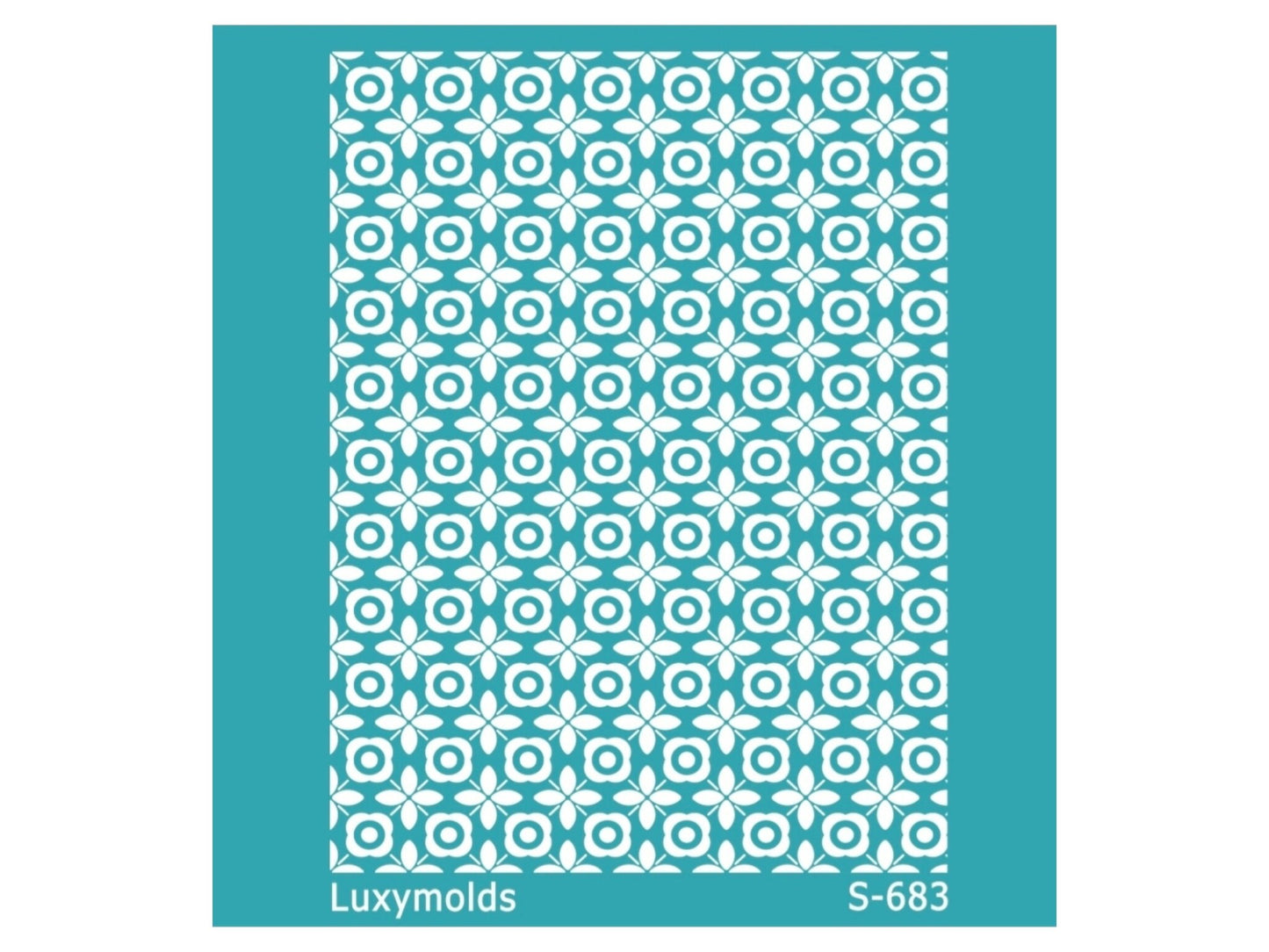 Silk screen stencil for polymer clay "Luxymolds" S-683