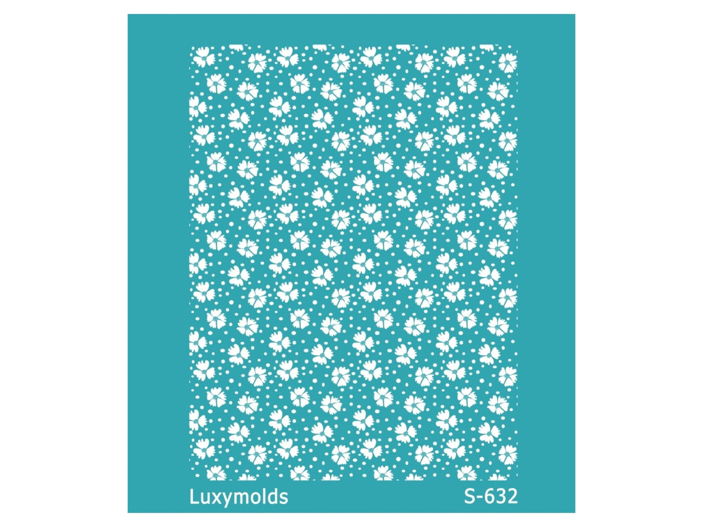 Silk screen stencil for polymer clay "Luxymolds" S-632