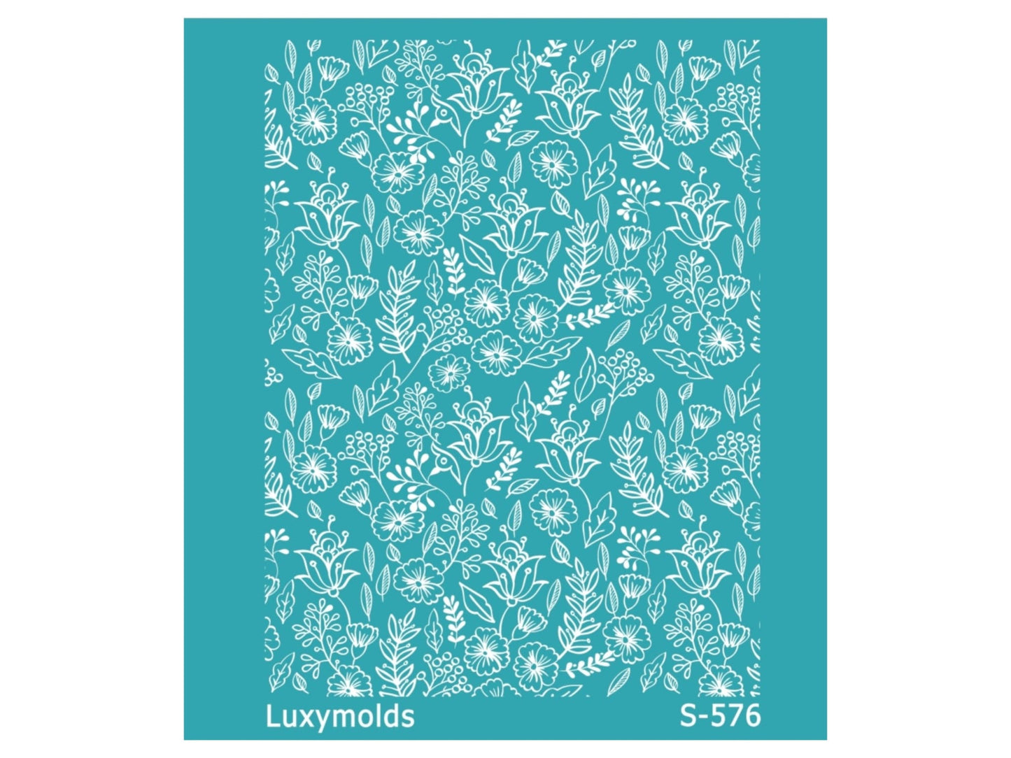 Silk screen stencil for polymer clay "Luxymolds" S-576