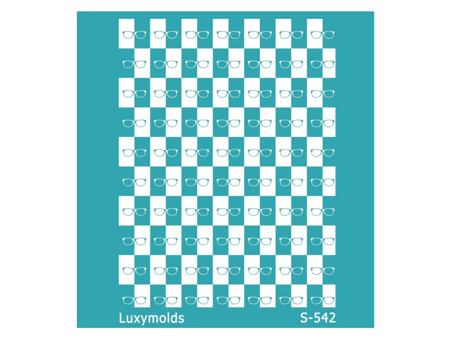 Silk screen stencil for polymer clay "Luxymolds" S-542