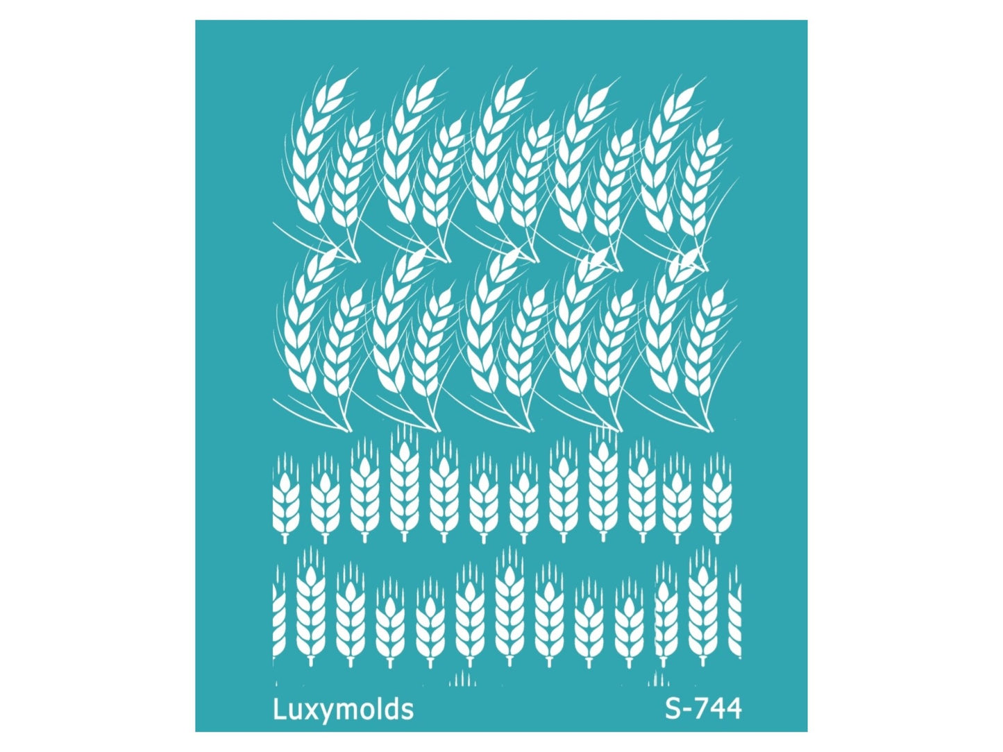 Silk screen stencil for polymer clay "Luxymolds" S-744