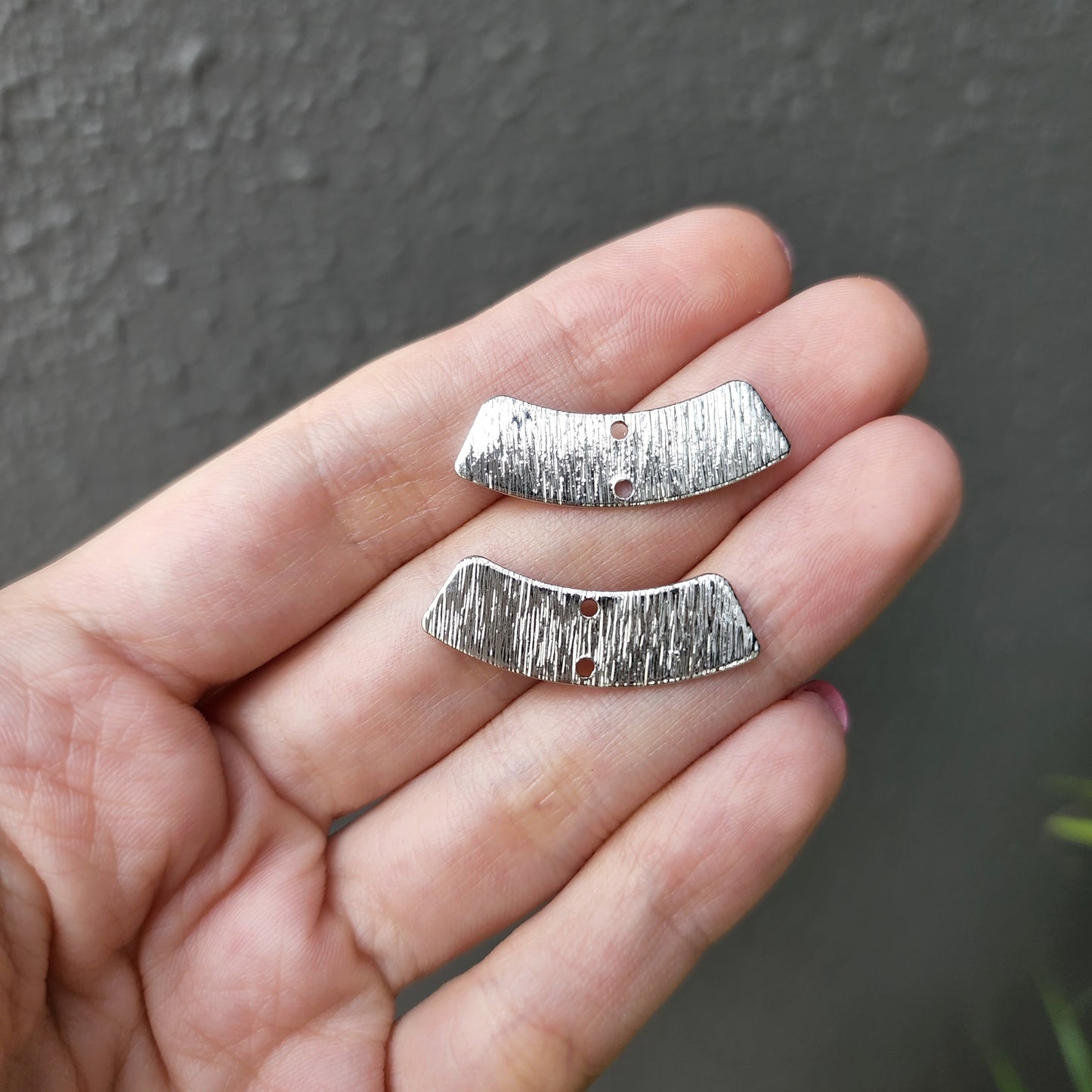 Silver charms Earrings components Earrings findings DIY jewelry