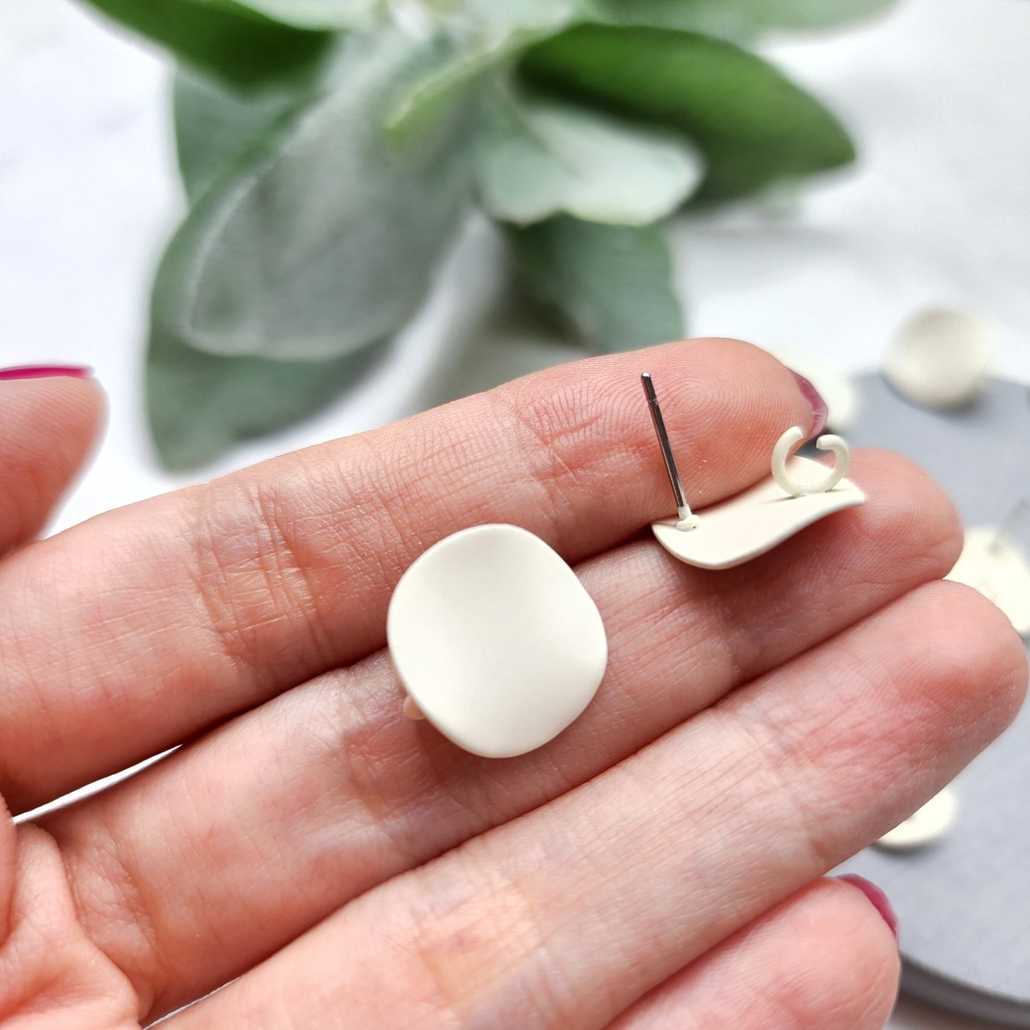 10 pcs Earrings stud components Circle Geometric Gold plated studs Earrings findings DIY jewelry 5 pairs 15 mm