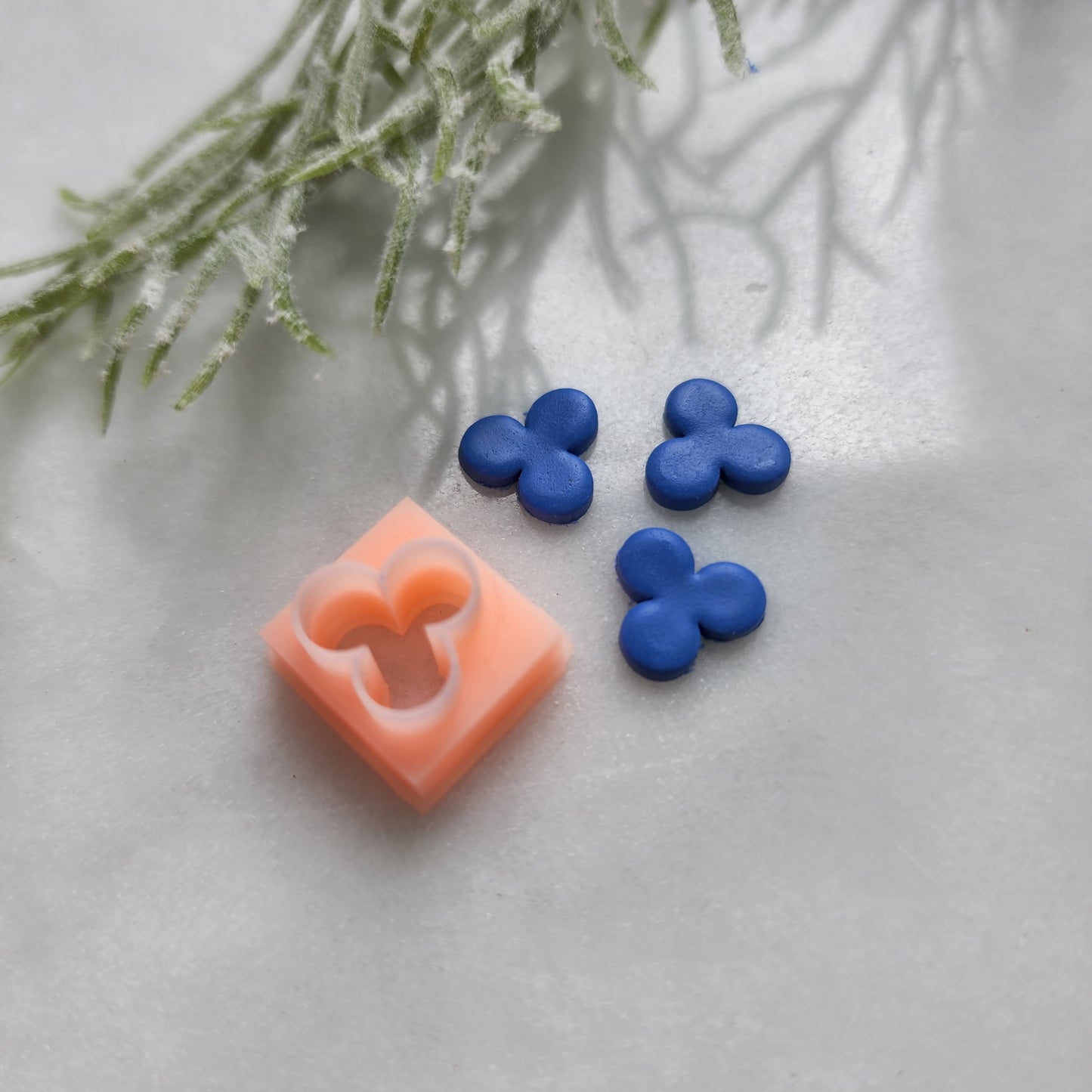 8 pcs mini cutters 10 mm "Flowers" Polymer clay micro cutter 3D print jewelry molds Earrings clay mold