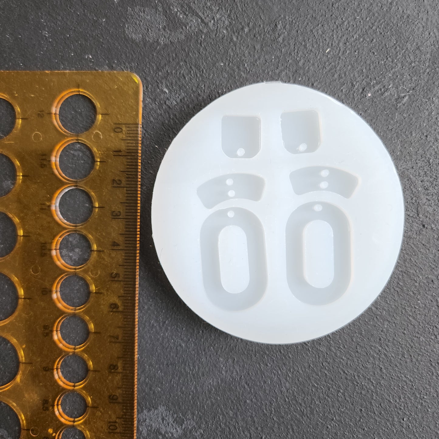 Silicone earrings mold mould for resin and eposy