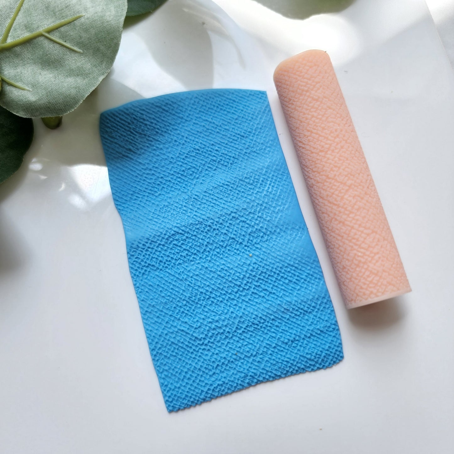 Polymer clay texture roller clay stamp 3D printed embossing