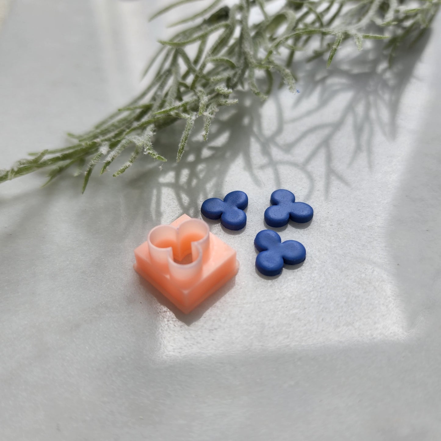 8 pcs mini cutters 10 mm "Flowers" Polymer clay micro cutter 3D print jewelry molds Earrings clay mold