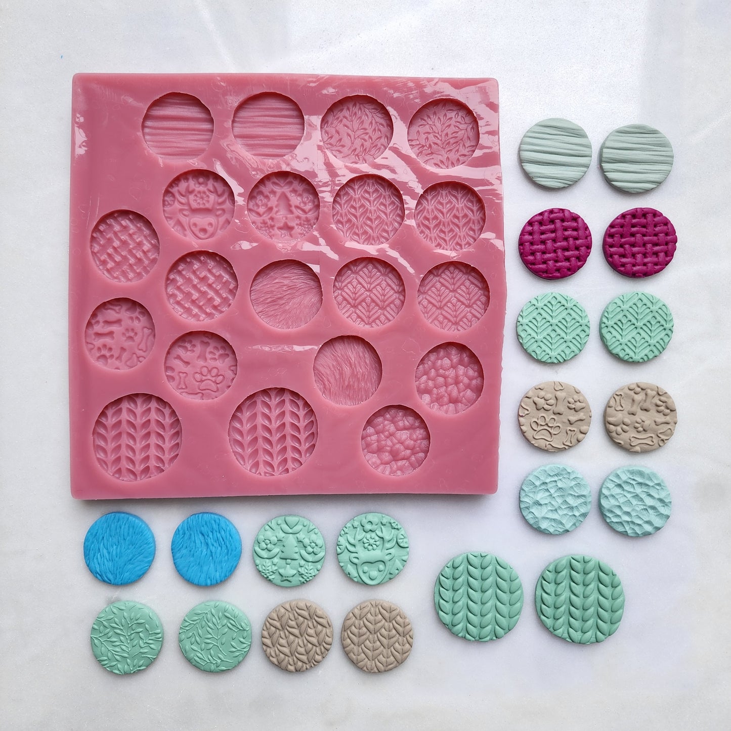 Silicone earrings mold mould for resin and epoxy