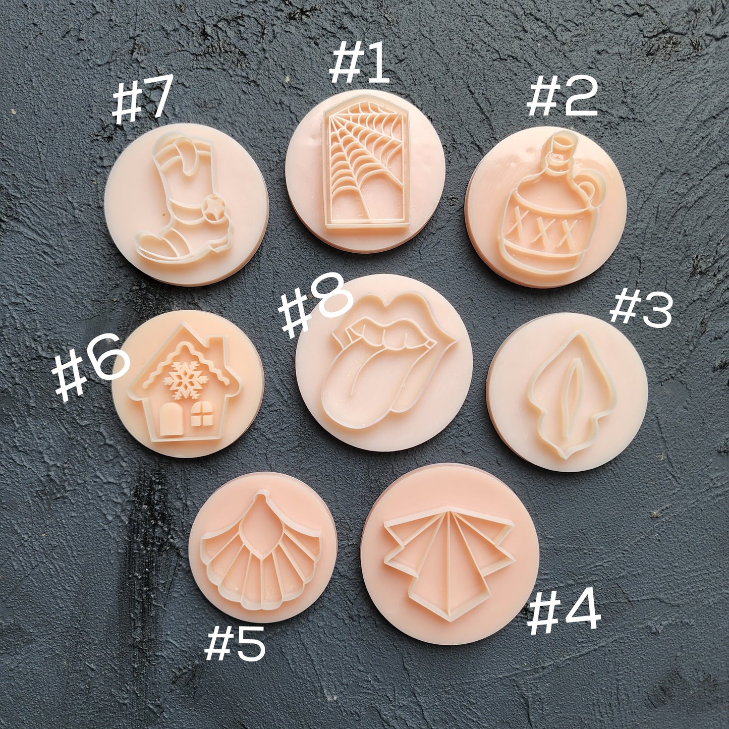 Polymer clay cutters with sharp edges