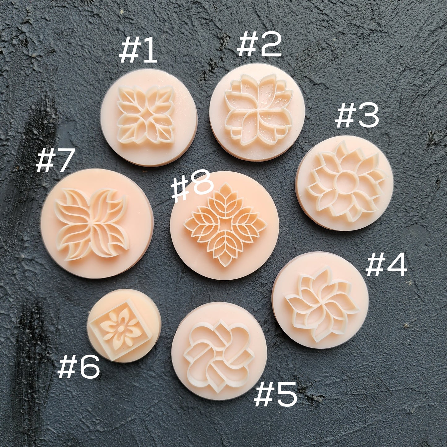 Polymer clay cutters with sharp edges
