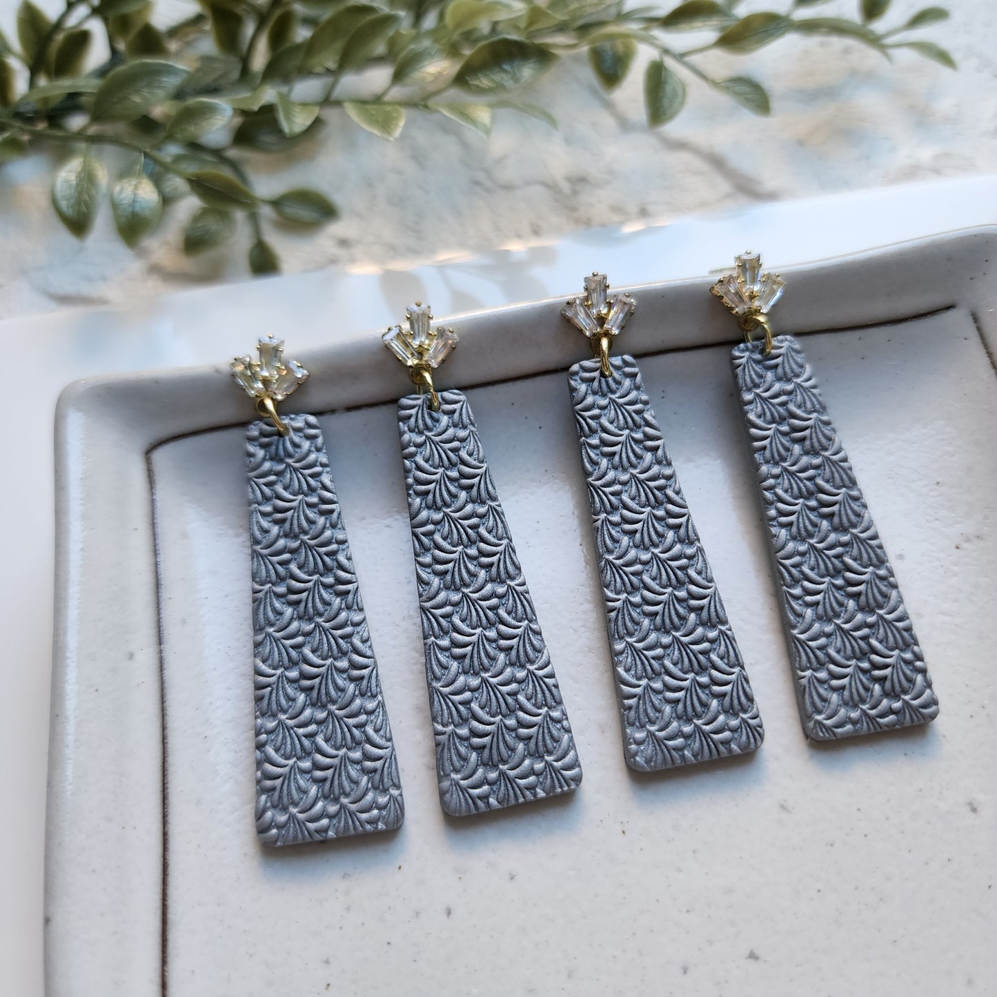 Polymer clay texture roller clay stamp 3D printed embossing