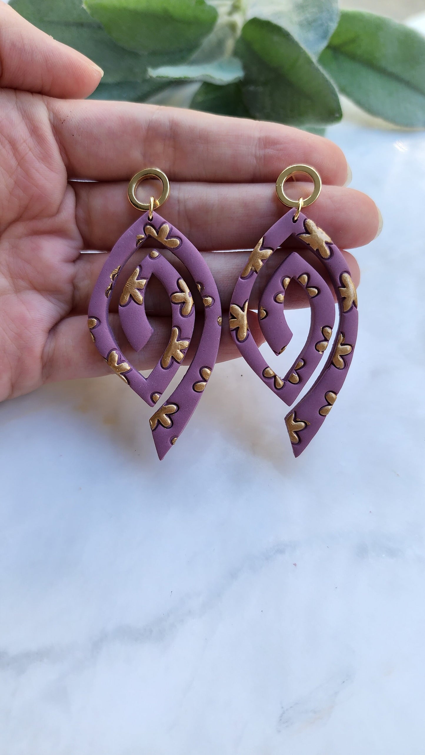 Polymer Clay cutters "Geometry" Earrings sharp clay cutter