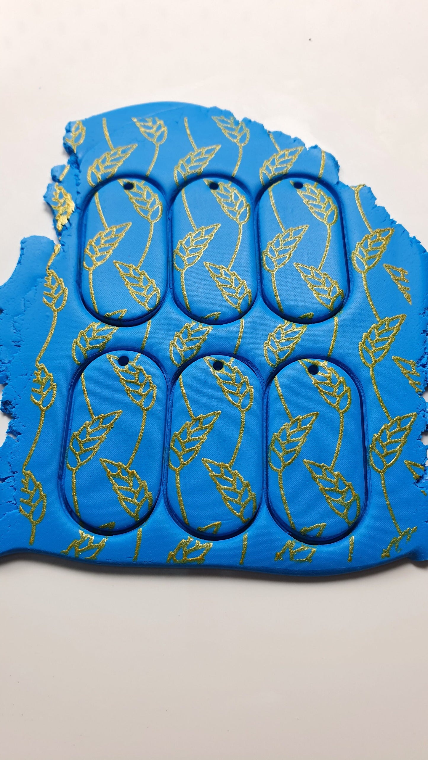Silk screen stencil for polymer clay "Luxymolds" S-242