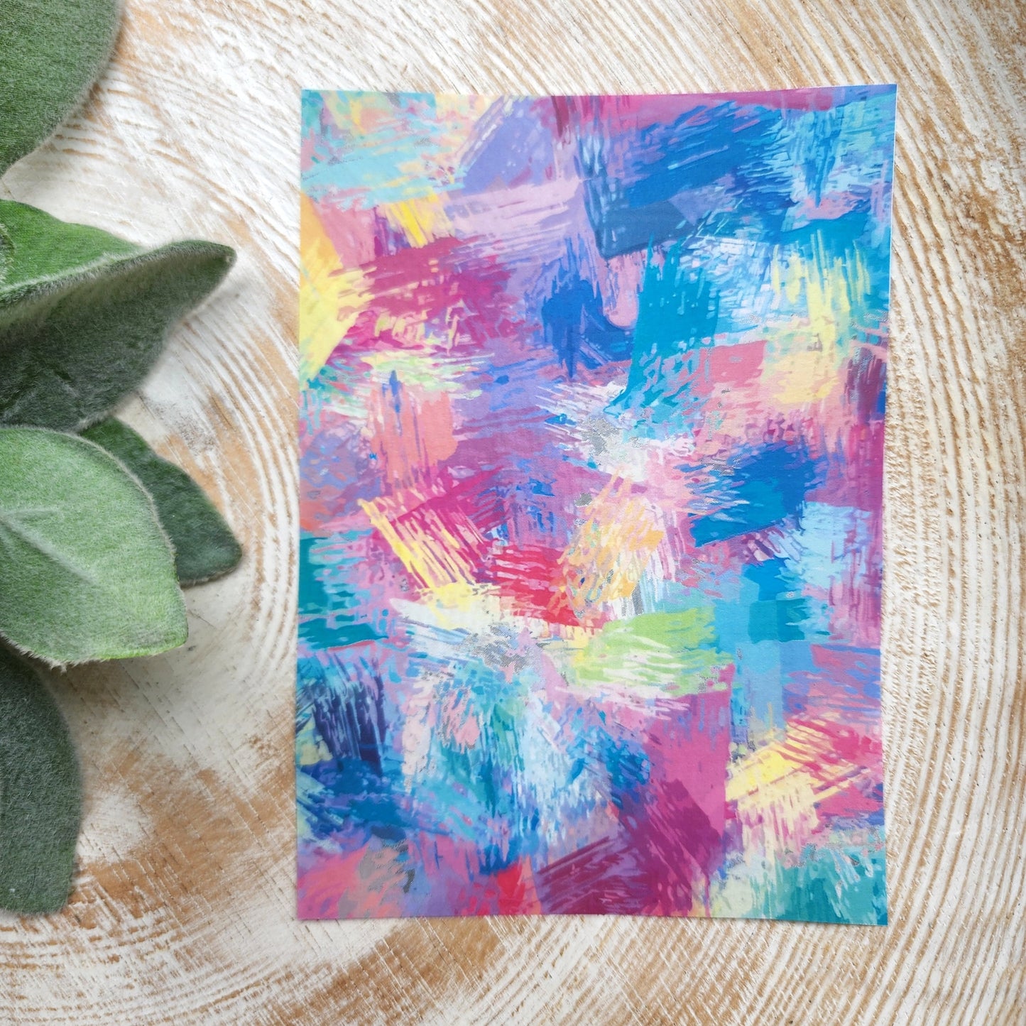 Clay transfer paper / Image transfer paper / Water soluble paper for polymer clay / Bright paint transfer sheet / Transfer paper for clay