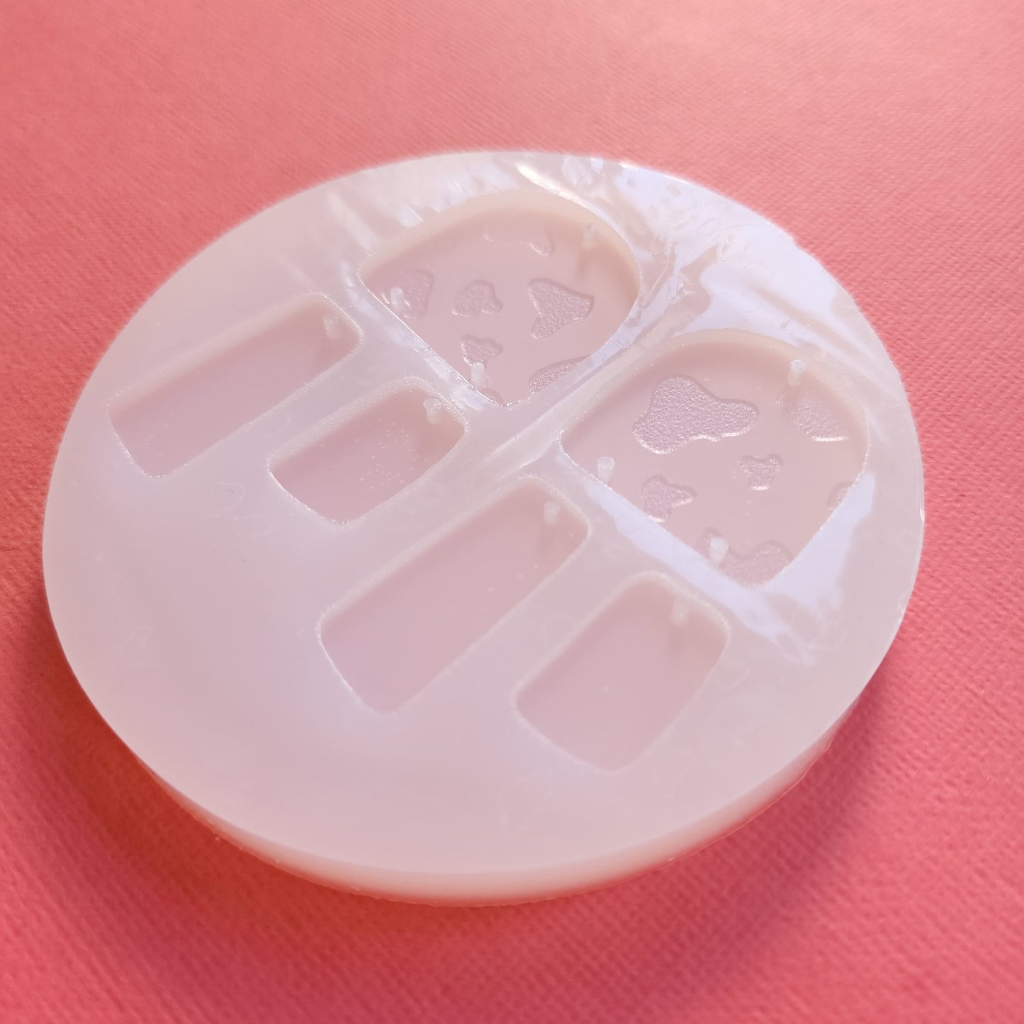 Silicone earrings mold / Silicone epoxy mold/Silicone earring moulds/Silicone UV resin molds/Arch silicone jewelry mold/Matte finished mold