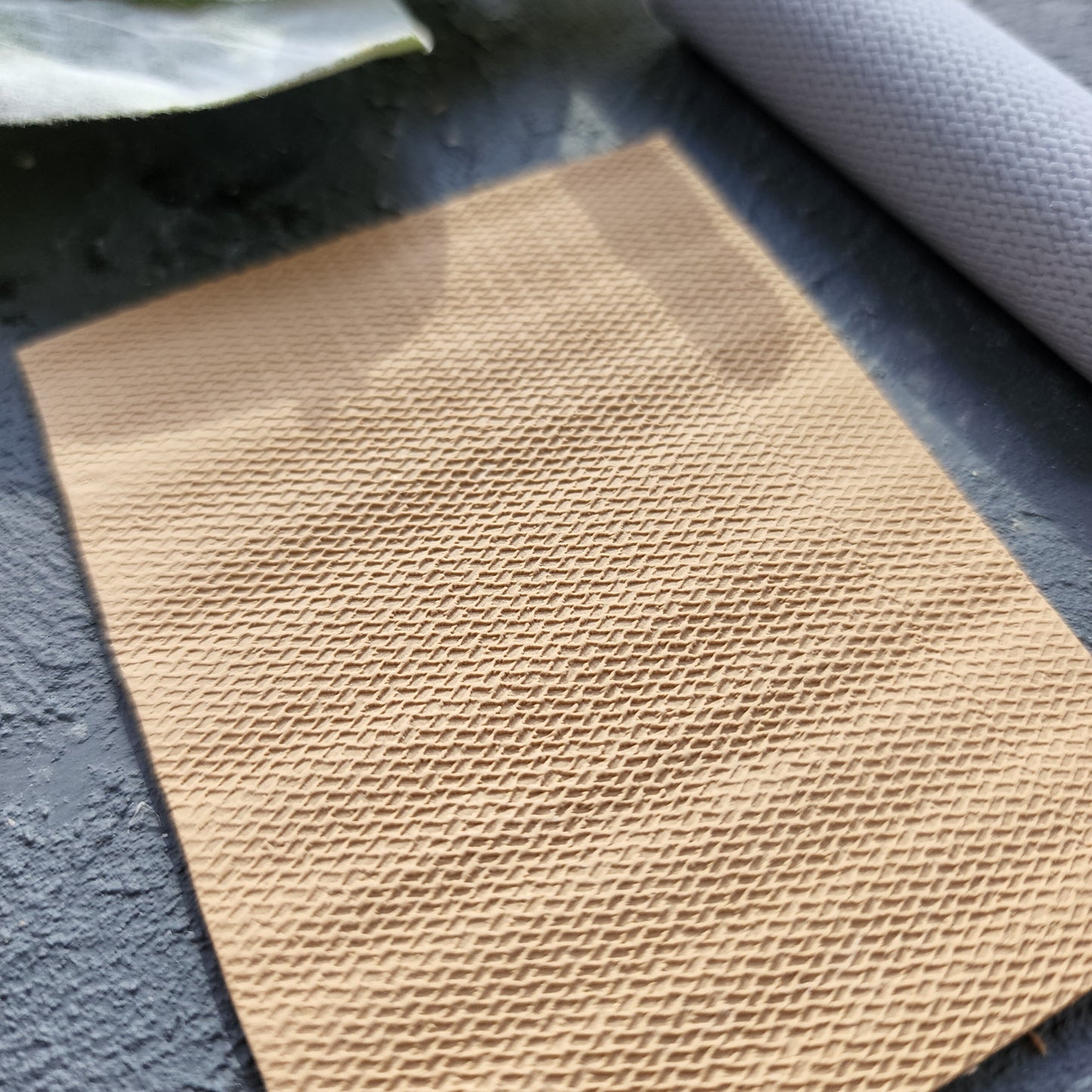 Polymer clay texture roller clay stamp 3D printed embossing
