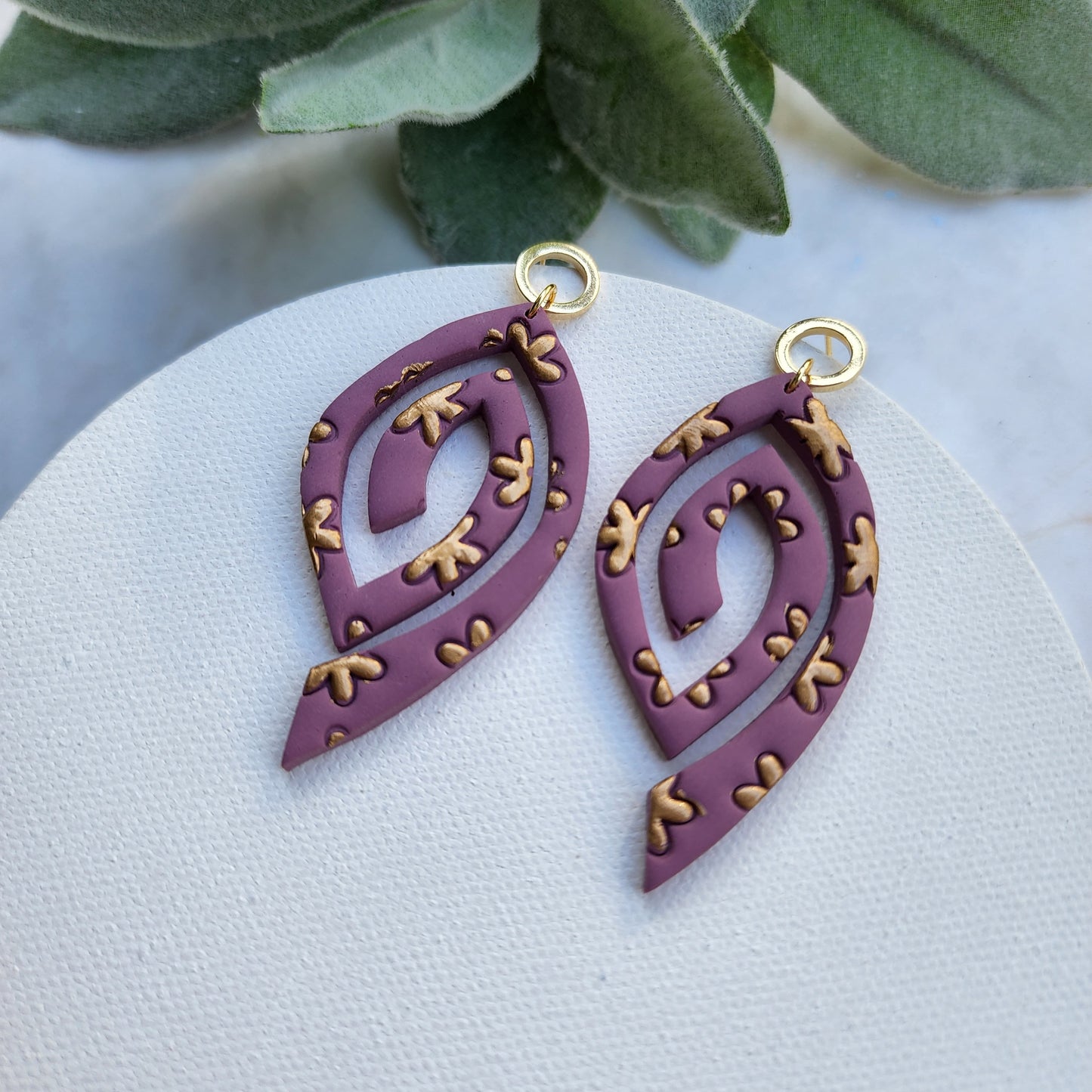 Polymer Clay cutters "Geometry" Earrings sharp clay cutter