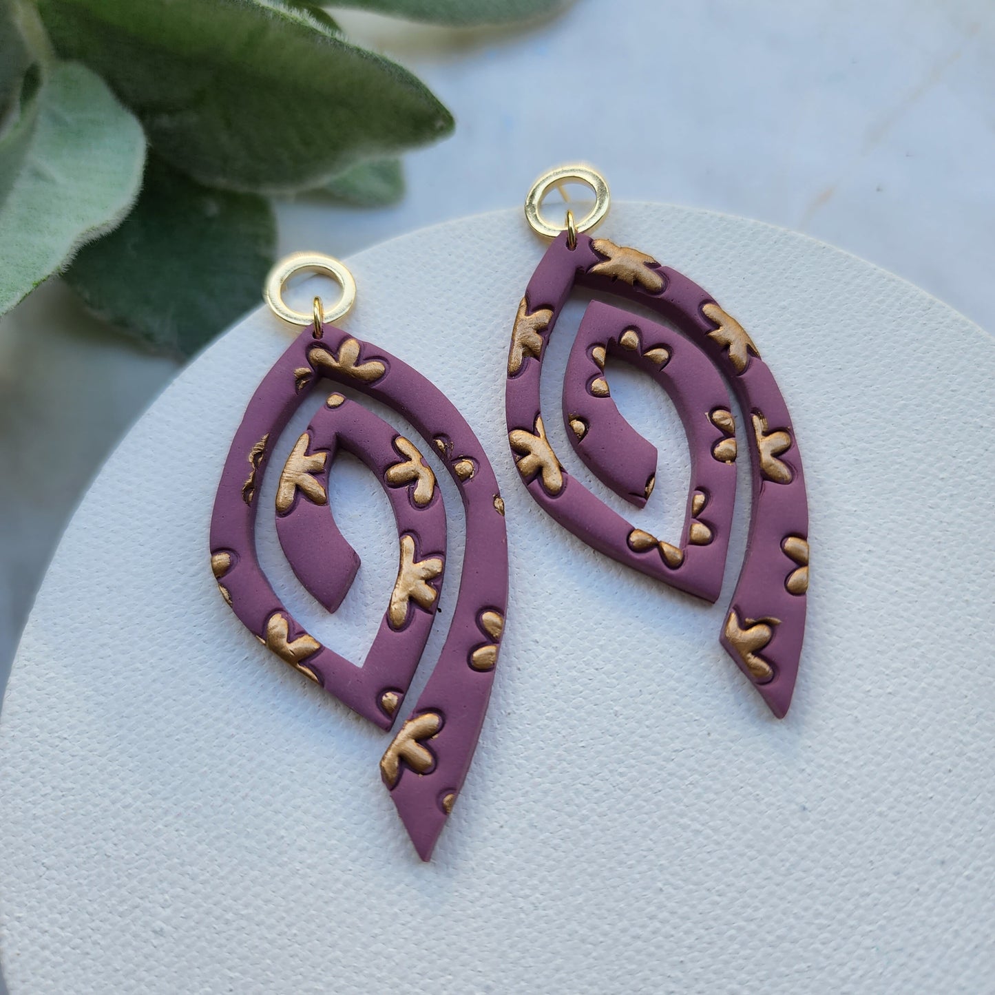 Polymer Clay cutters "Geometry" Earrings sharp clay cutter