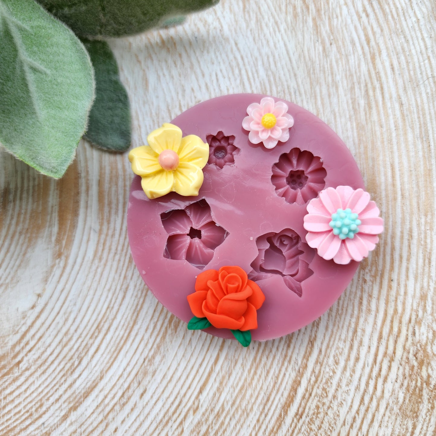 Silicone earrings mold / Silicone epoxy mold / Silicone stud earring moulds / Silicone UV resin molds /Flowers earring silicone jewelry mold