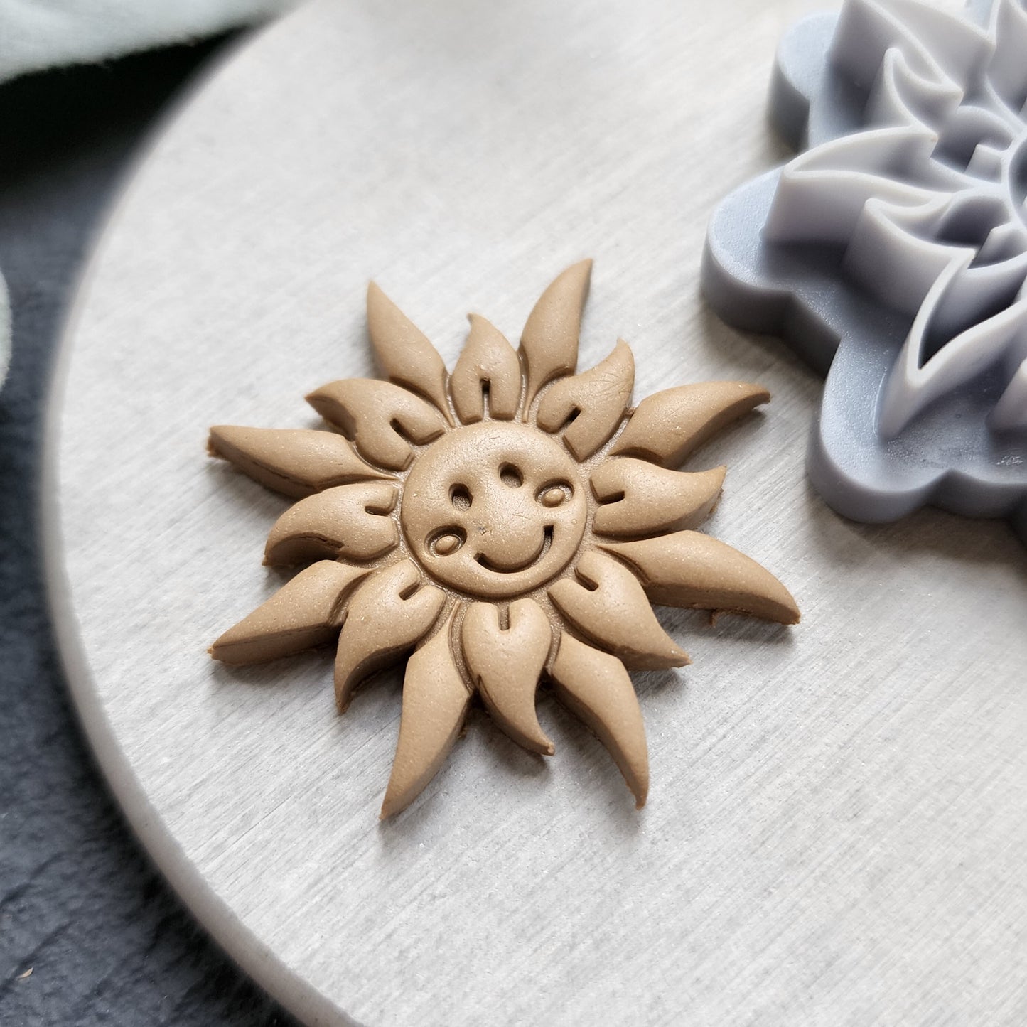 Polymer Clay cutters "Sun" Earrings sharp clay cutter stamp Jewelry cutters Earrings molds Polymer clay tool Clay supplies