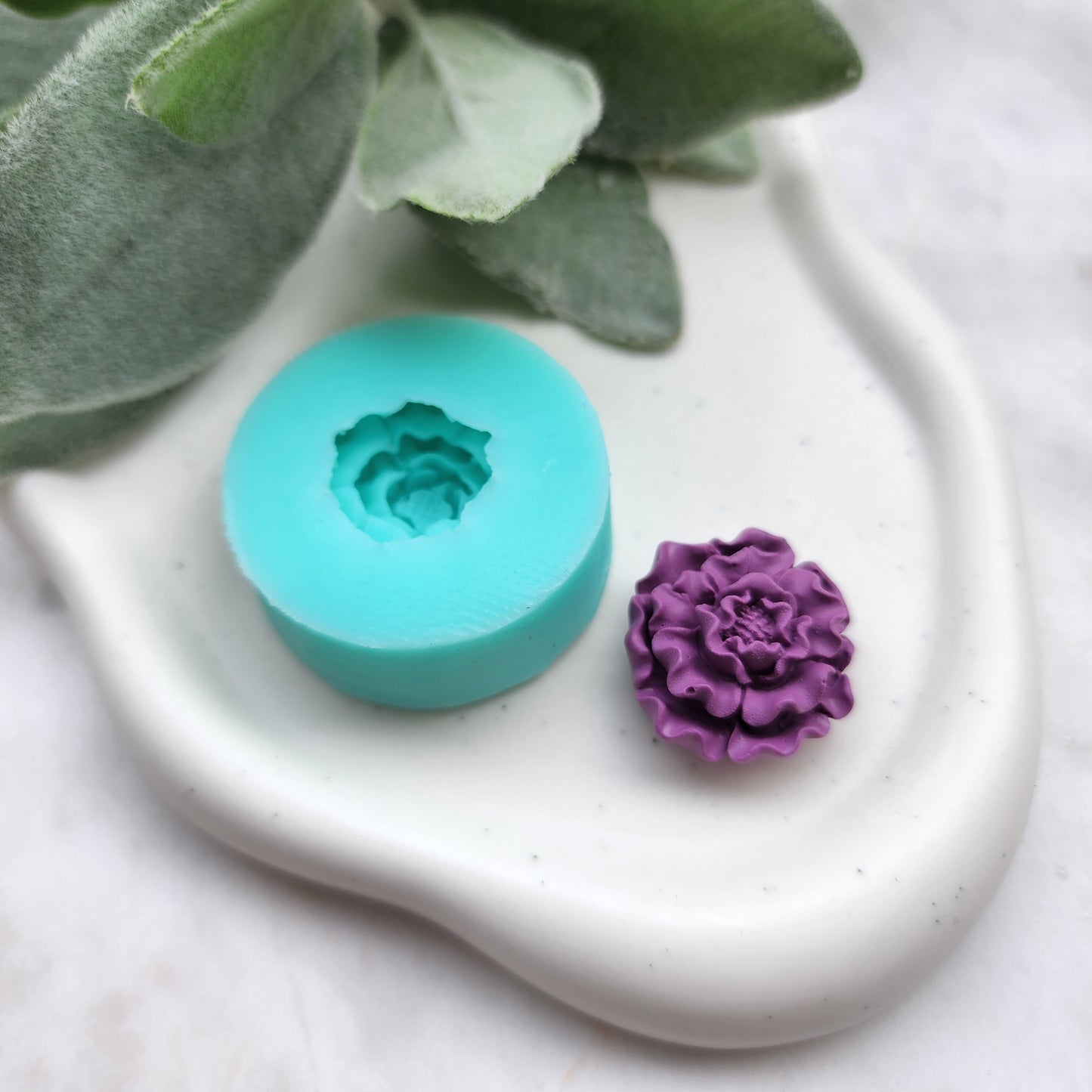 Polymer clay mold Silicone earrings mold "Flower" Summer mold mould for resin and polymer clay Polymer clay tool Clay cutter
