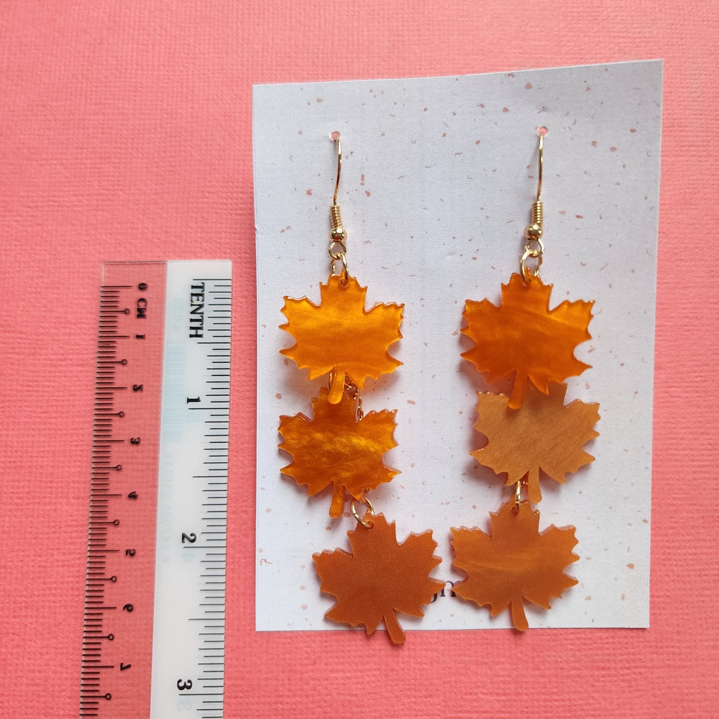 Silicone earrings mold / Silicone epoxy mold / Silicone UV resin molds / Fall leaves earrings silicone jewelry mold