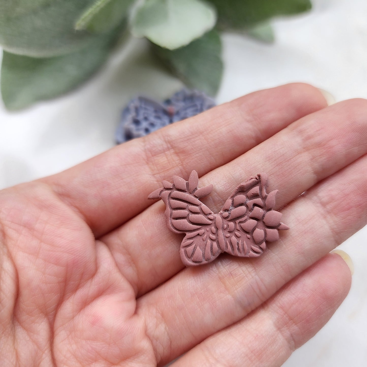 Polymer Clay cutters Stud earring clay cutters Earrings molds Polymer clay tool Butterfly sharp cutter stamp
