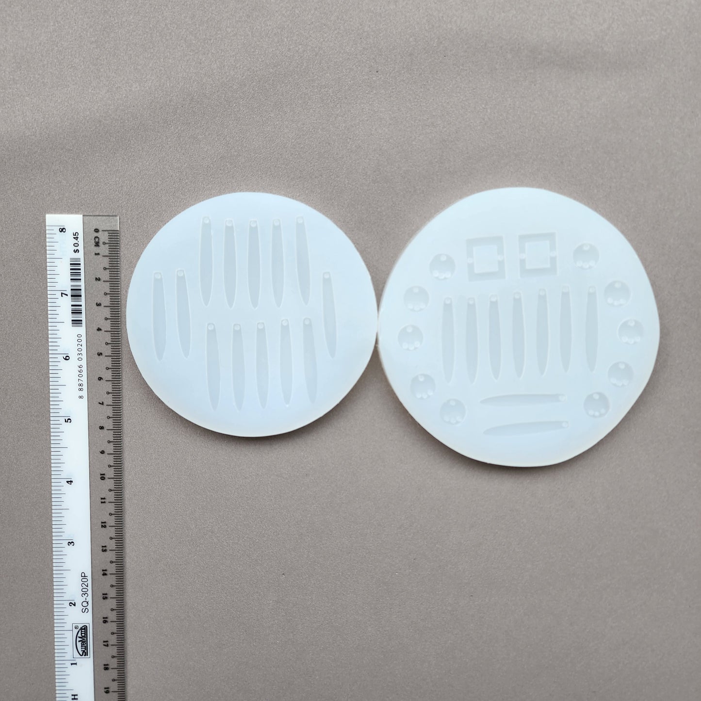 Silicone earrings mold / Silicone epoxy mold / Silicone earring moulds / Silicone UV resin molds / Dangle earring silicone jewelry mold