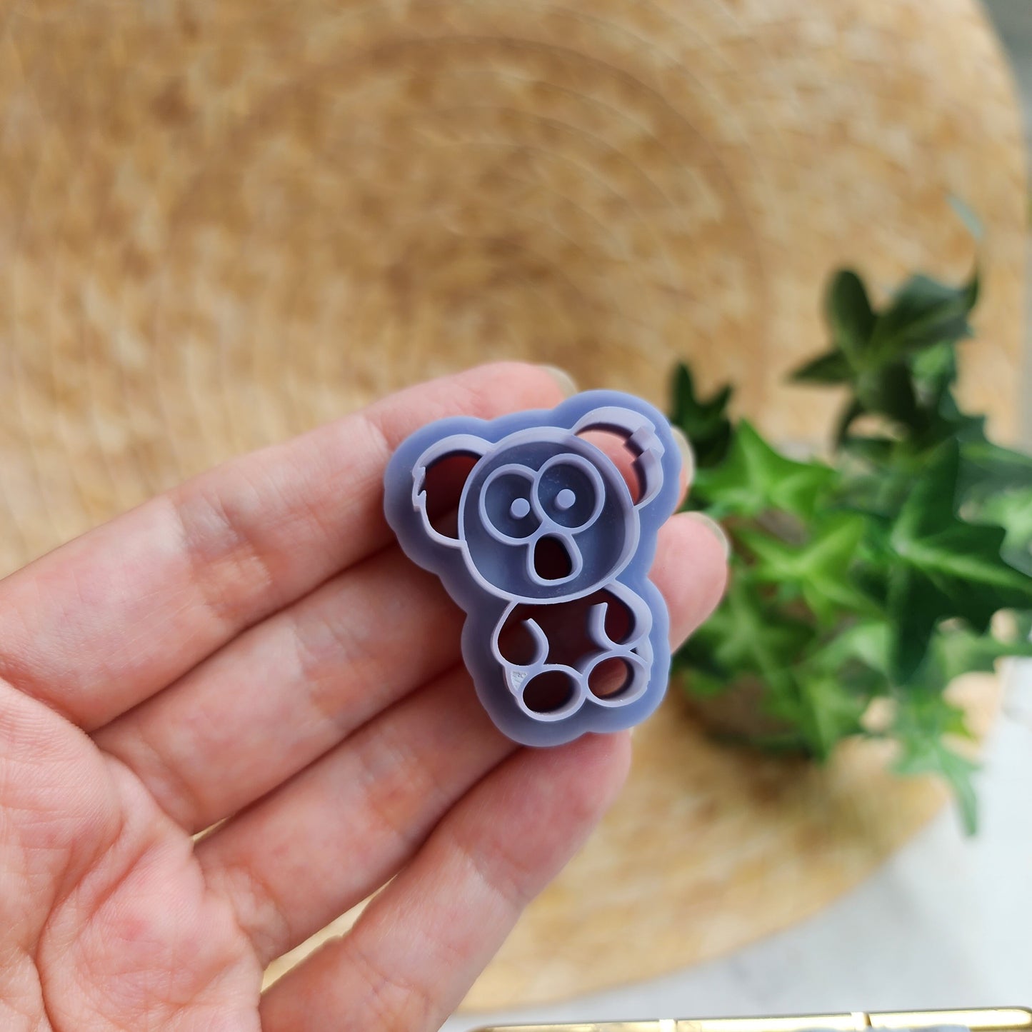 Polymer Clay cutters Stud earrings clay cutters Earrings molds Polymer clay tool Animals cutters Koala sharp cutter stamp Jewelry cutters