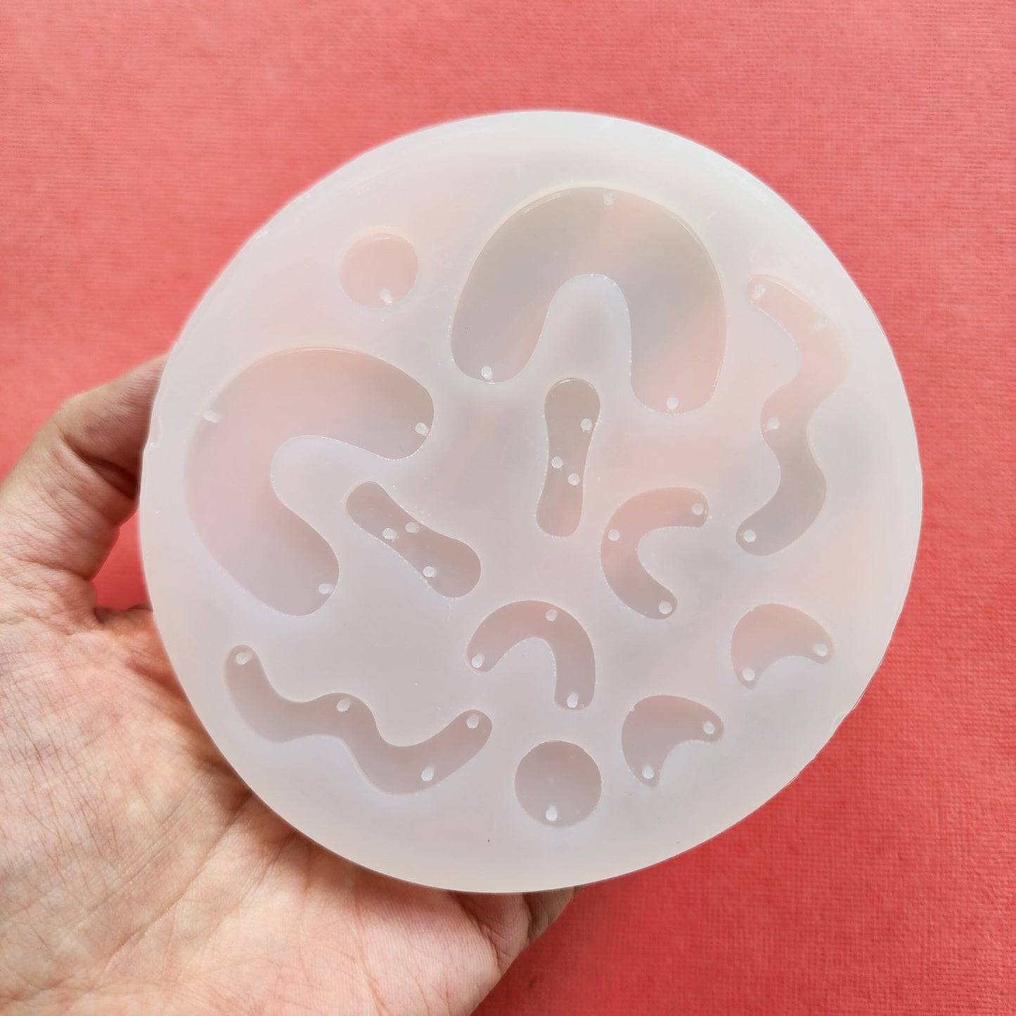 Silicone earrings mold / Silicone epoxy mold / Silicone earring moulds / Silicone UV resin molds / Dangle earring silicone jewelry mold