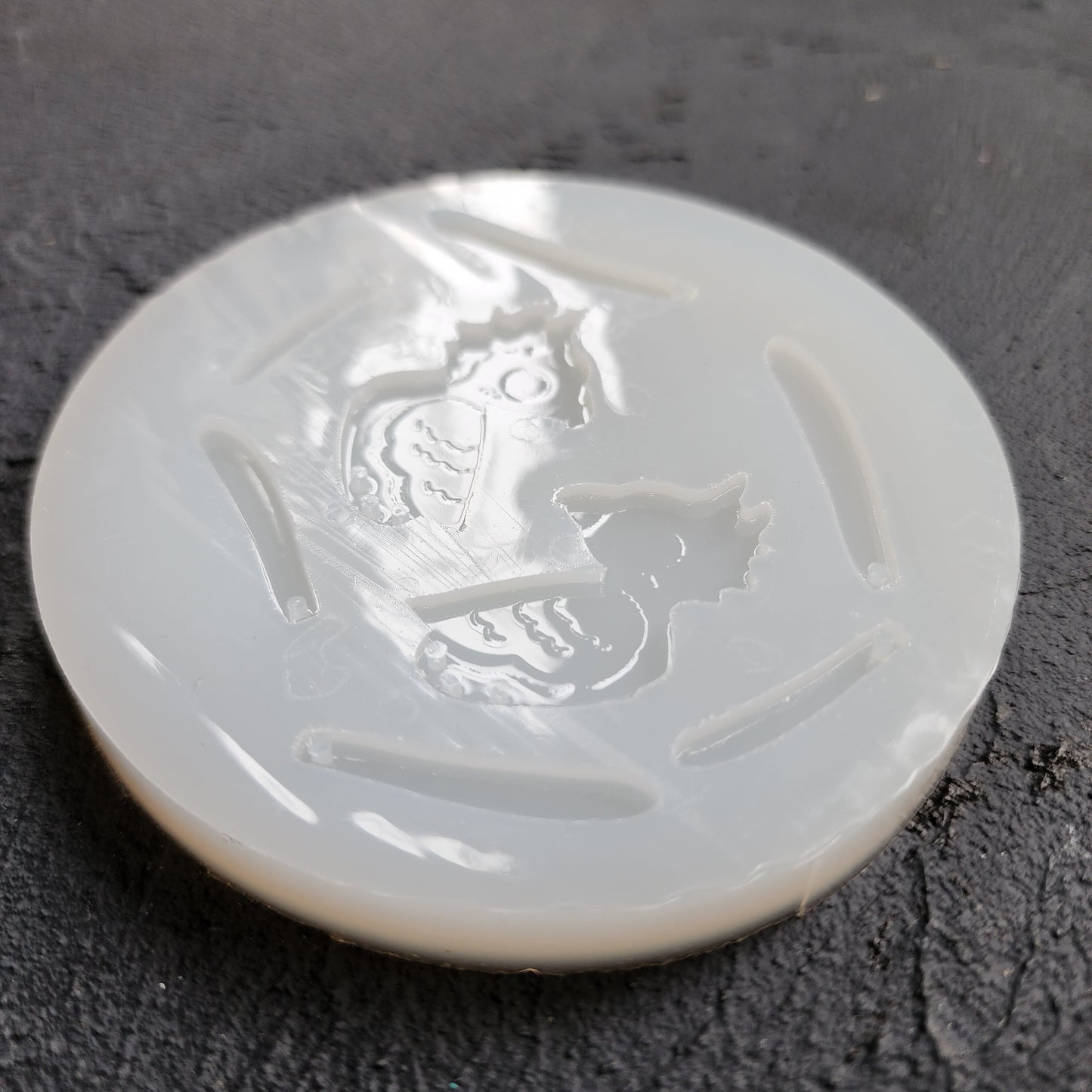 Silicone earrings mold / Silicone epoxy mold / Silicone UV resin molds / Parrot earrings silicone jewelry mold