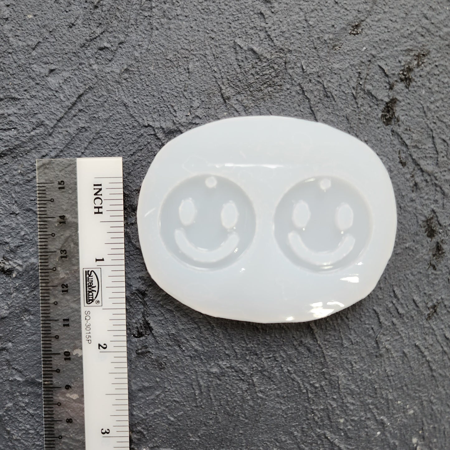 Silicone earrings mold / Silicone epoxy mold / Silicone UV resin molds / Smile earrings silicone jewelry mold