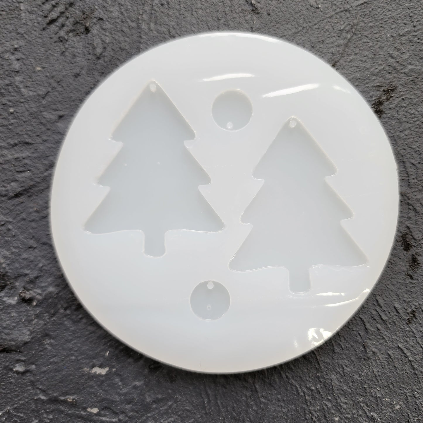 Silicone earrings mold / Silicone epoxy mold / Silicone UV resin molds / Christmas tree earrings silicone jewelry mold