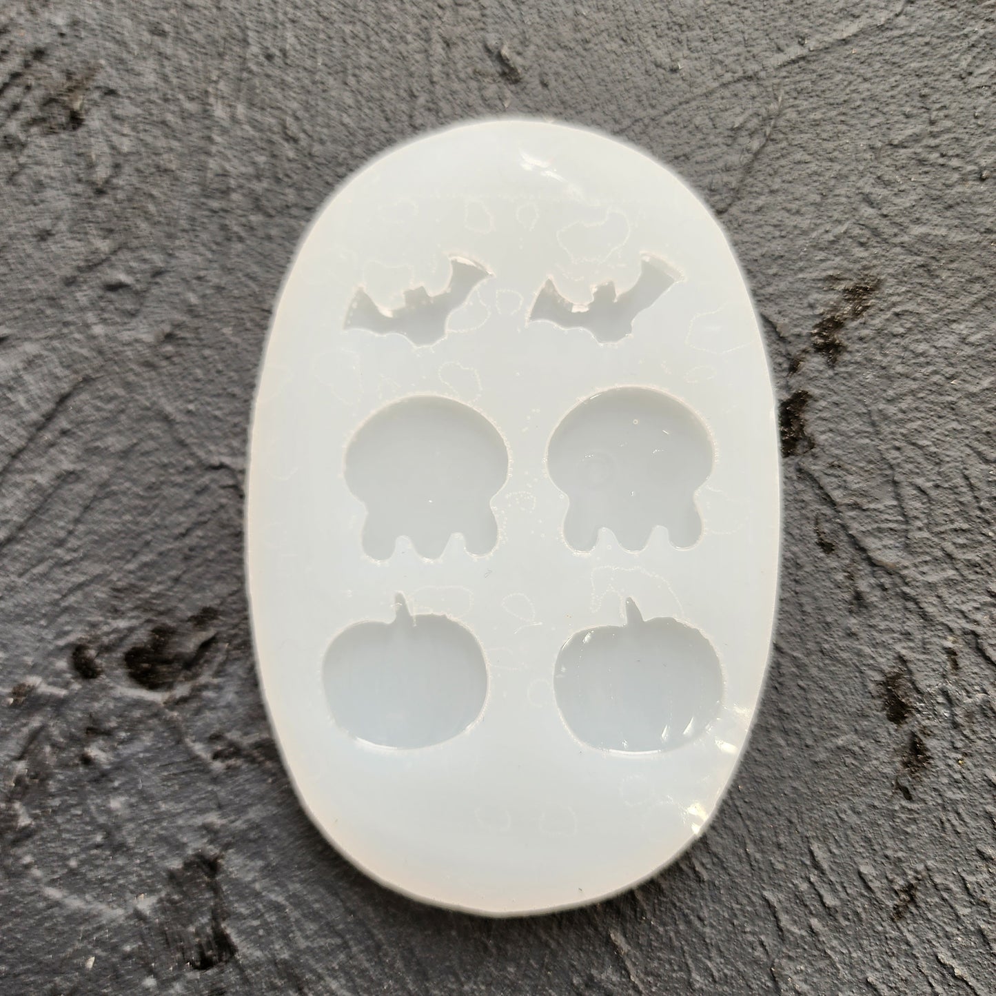 Silicone earrings mold / Silicone epoxy mold / Silicone earring moulds /Silicone UV resin molds/Halloween stud earring silicone jewelry mold