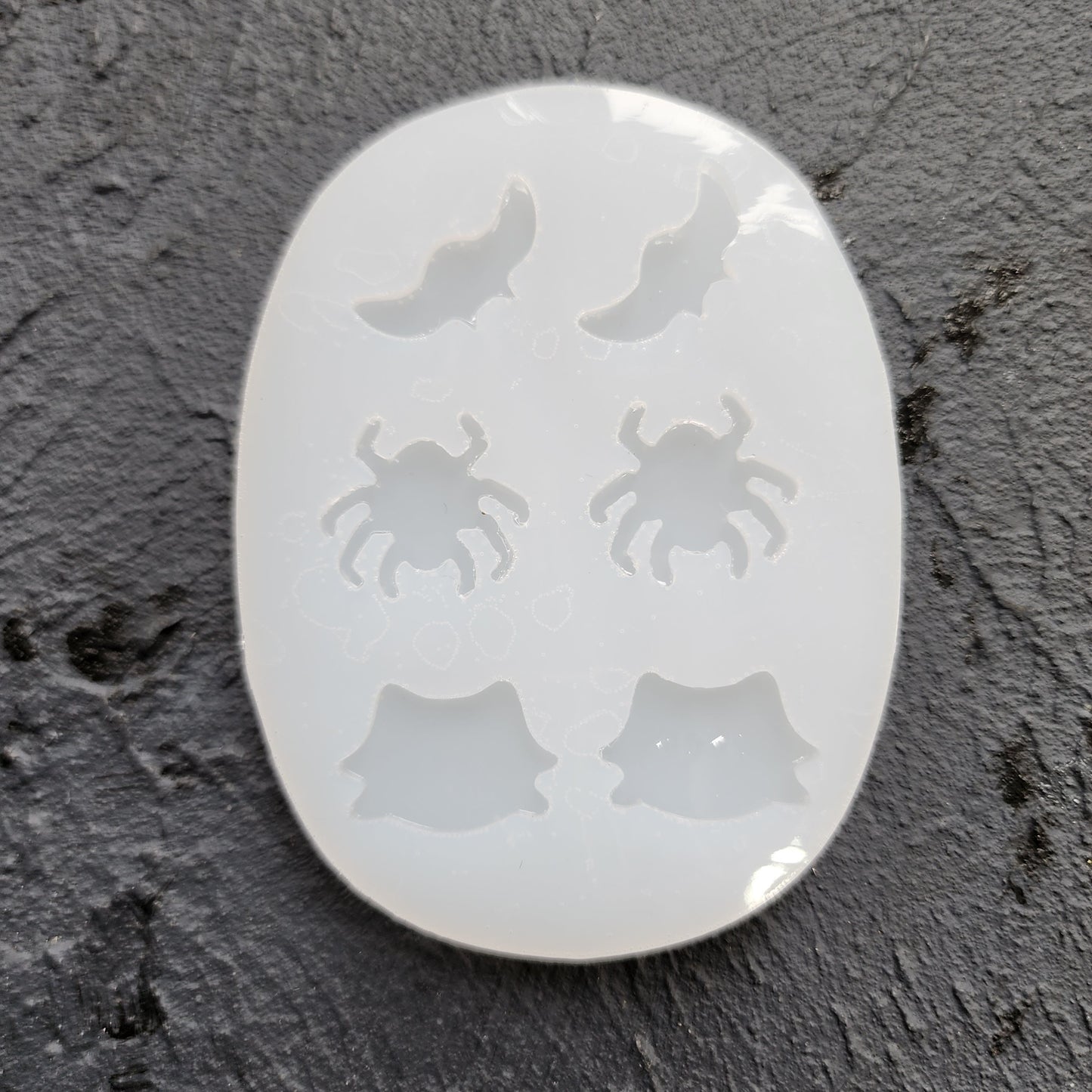 Silicone earrings mold / Silicone epoxy mold / Silicone earring moulds /Silicone UV resin molds/Halloween stud earring silicone jewelry mold