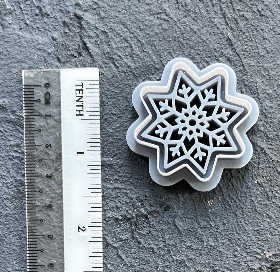 Christmas Polymer Clay cutters Snowflake Earrings molds Polymer clay tool sharp cutter stamp Jewelry stud earrings cutters