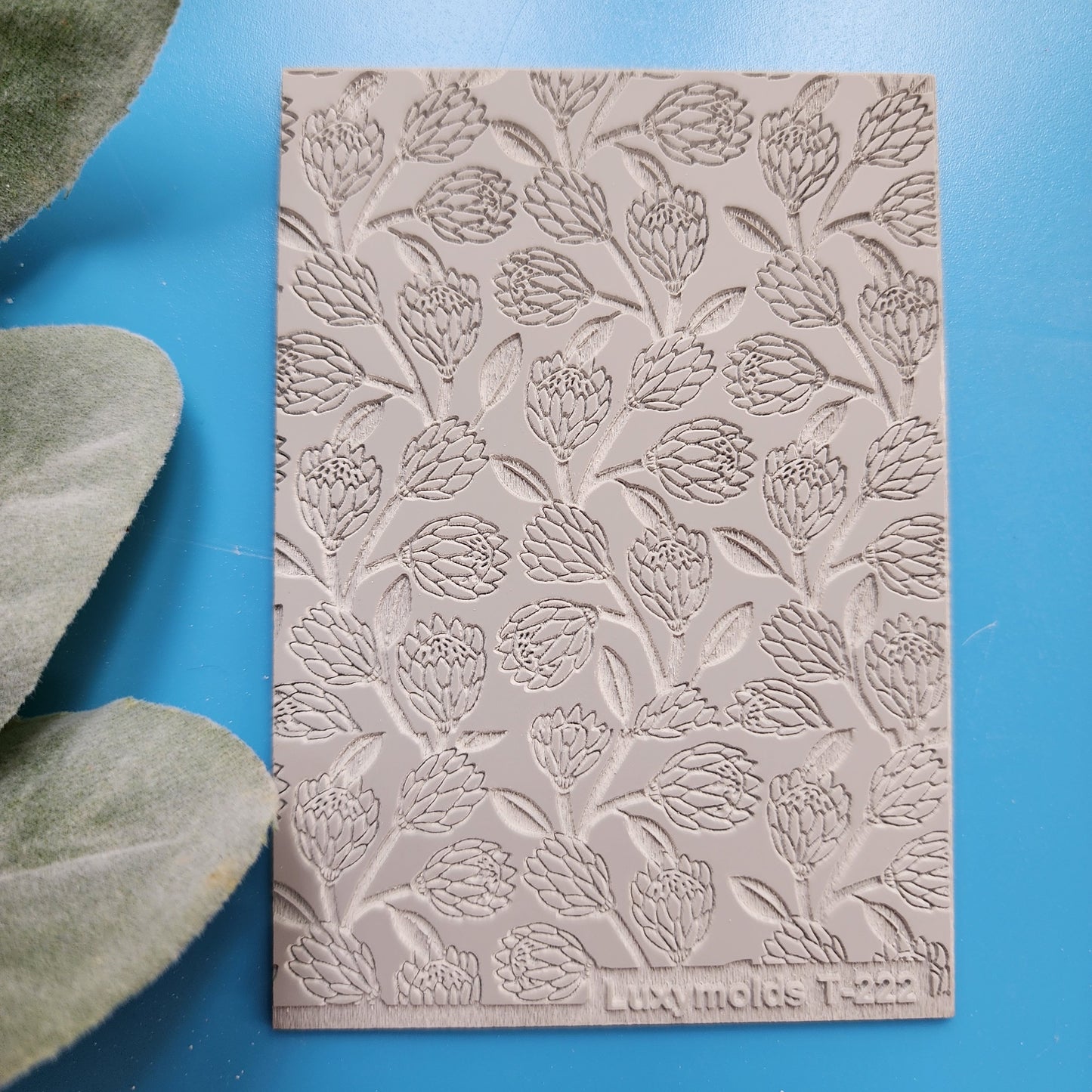 Polymer clay Texture tile Texture mat Clay stamp Polymer clay texture stencils design clay texture Rubber mat T-222