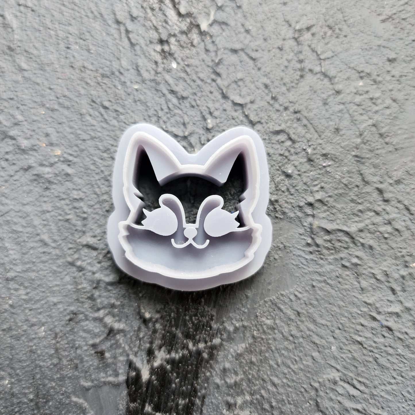 Polymer Clay cutters Stud earrings clay cutters Earrings mold Polymer clay tool Animals cutter "Fox Dog" sharp cutter stamp Jewelry cutter